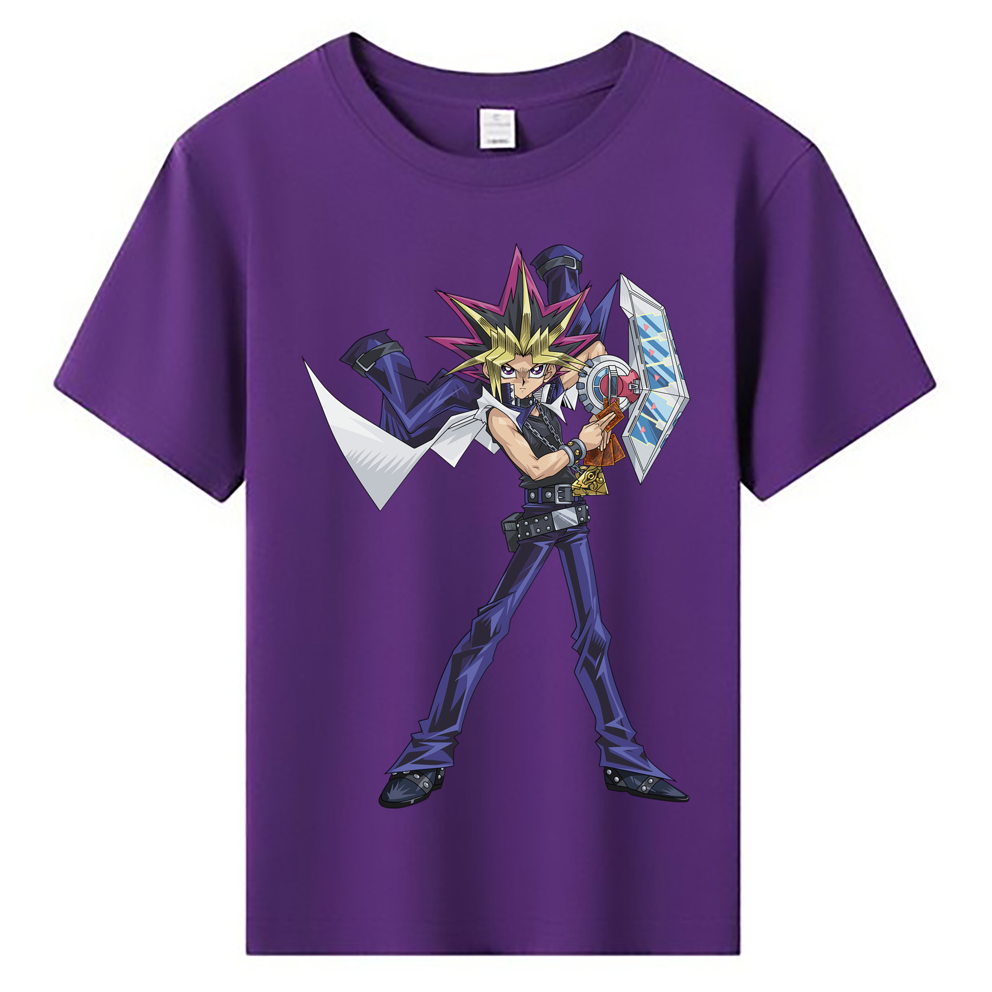（画像用） 遊☆戯☆王 Yu-Gi-Oh! 綿100％キッズTシャツ（フロントプリント）