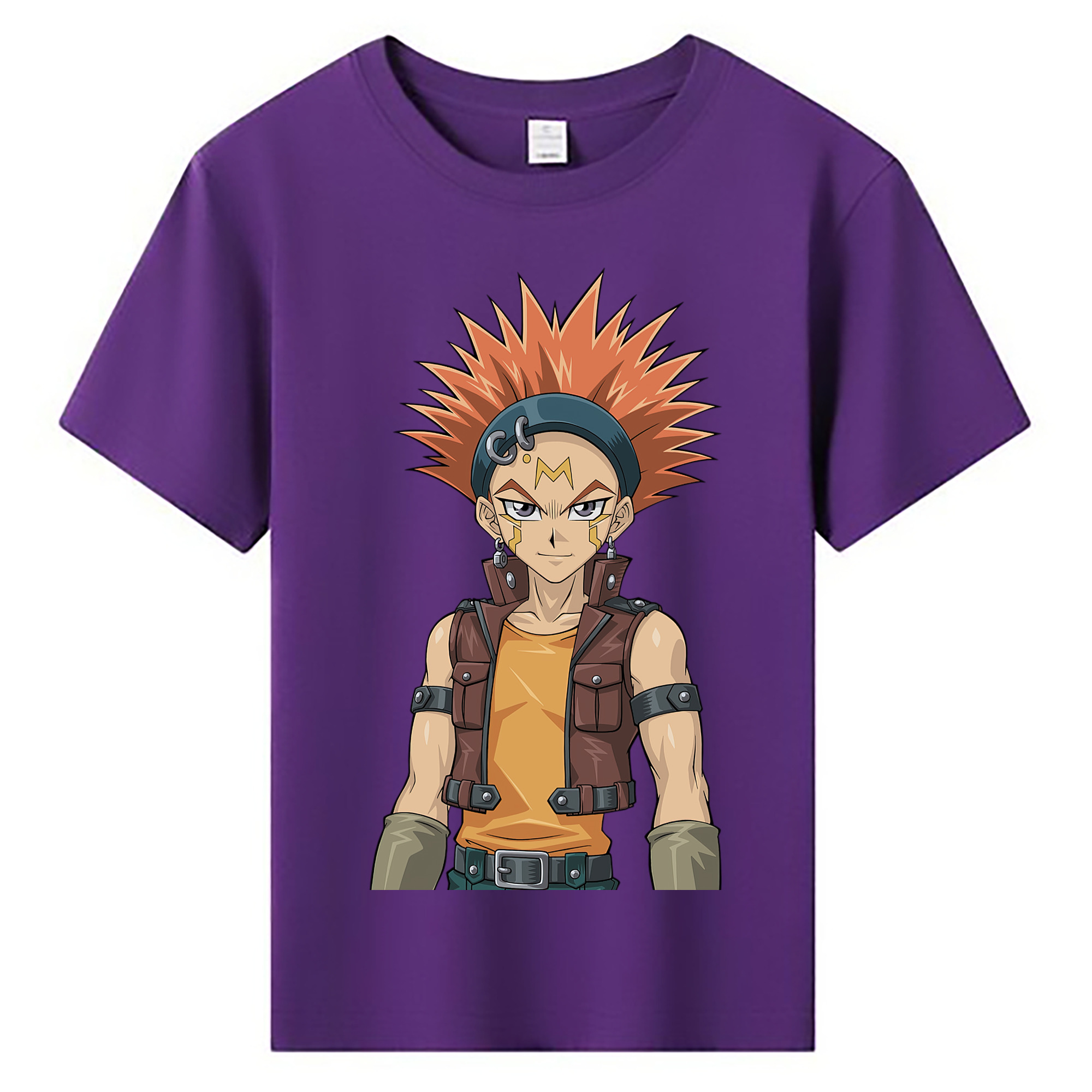 （画像用） 遊☆戯☆王 Yu-Gi-Oh! 綿100％キッズTシャツ（フロントプリント）