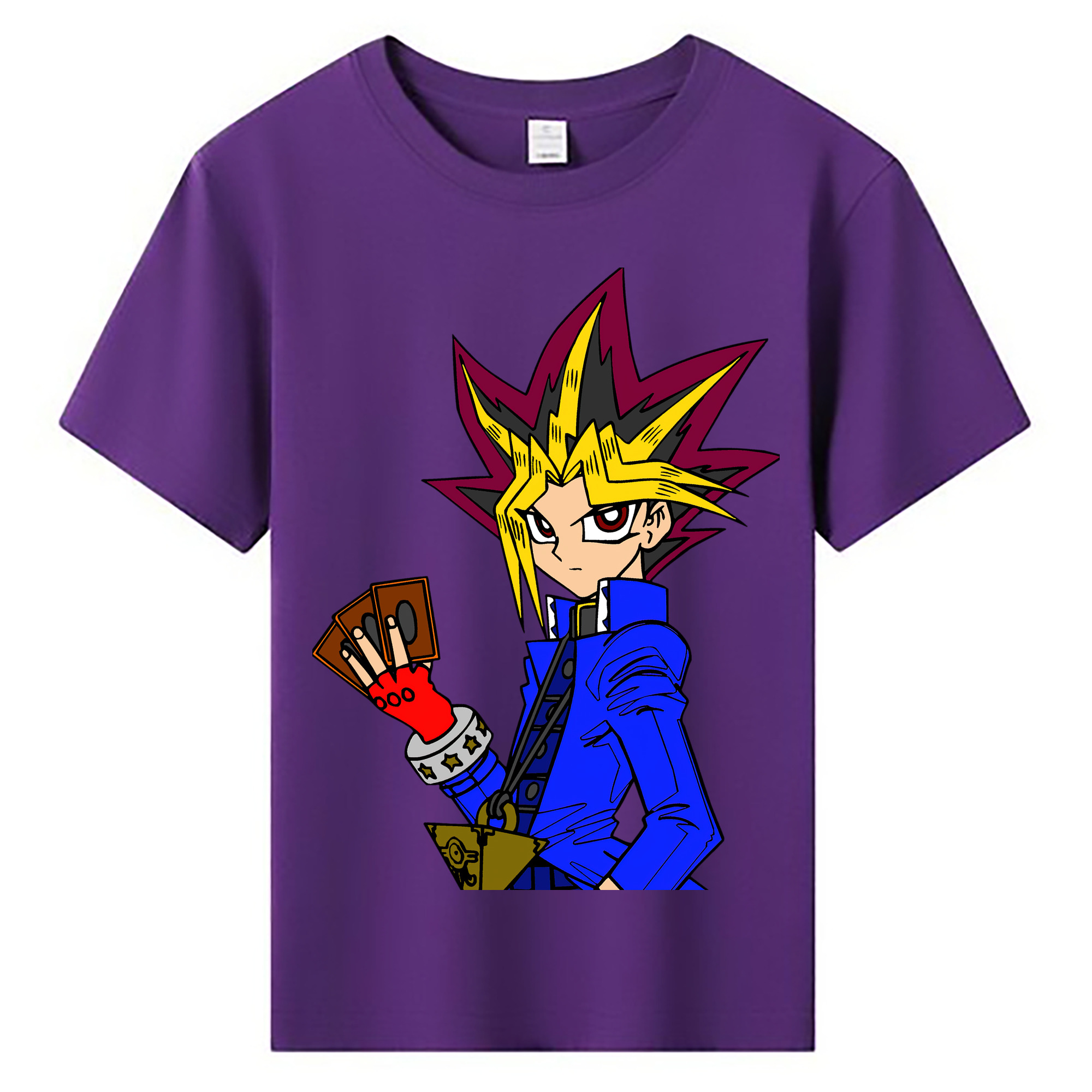 （画像用） 遊☆戯☆王 Yu-Gi-Oh! 綿100％キッズTシャツ（フロントプリント）