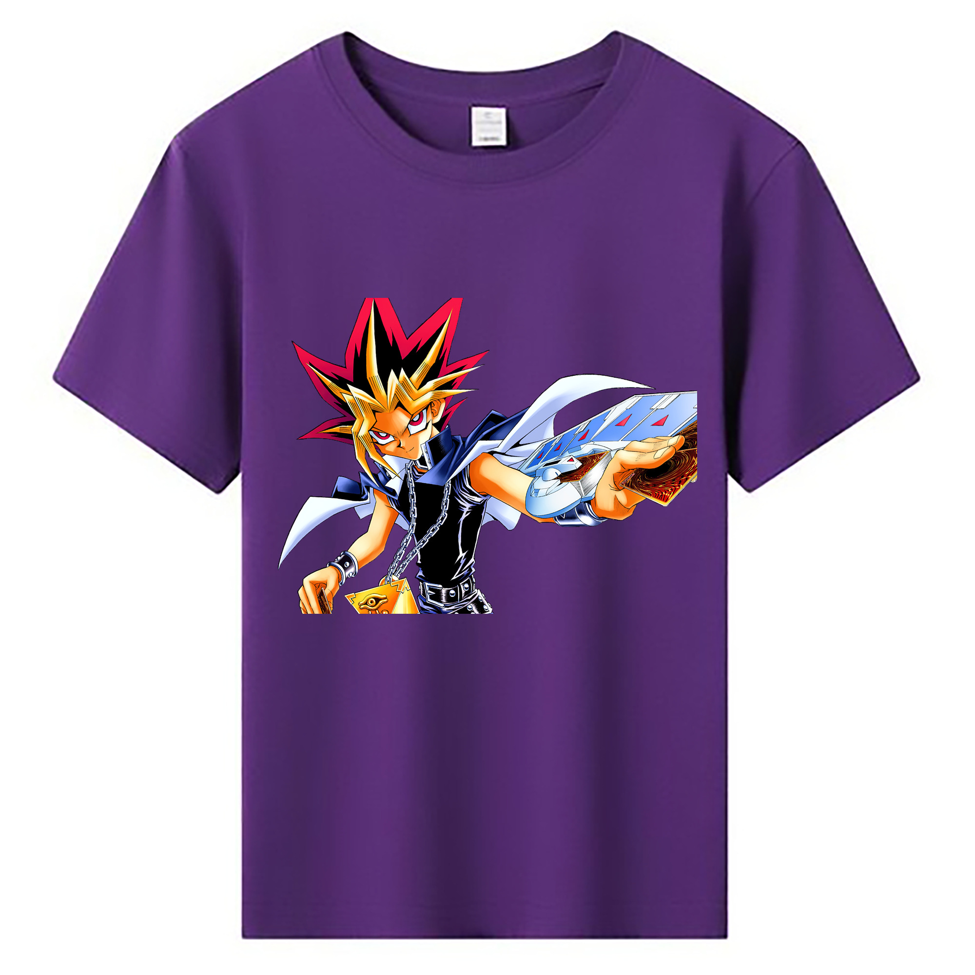 （画像用） 遊☆戯☆王 Yu-Gi-Oh! 綿100％キッズTシャツ（フロントプリント）