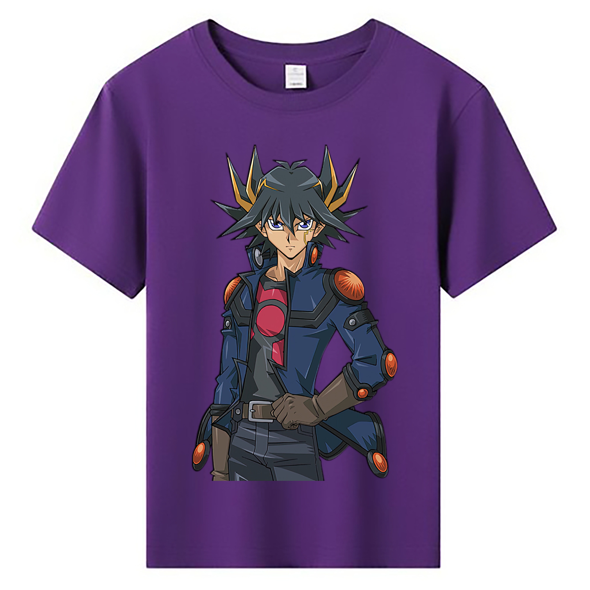 （画像用） 遊☆戯☆王 Yu-Gi-Oh! 綿100％キッズTシャツ（フロントプリント）