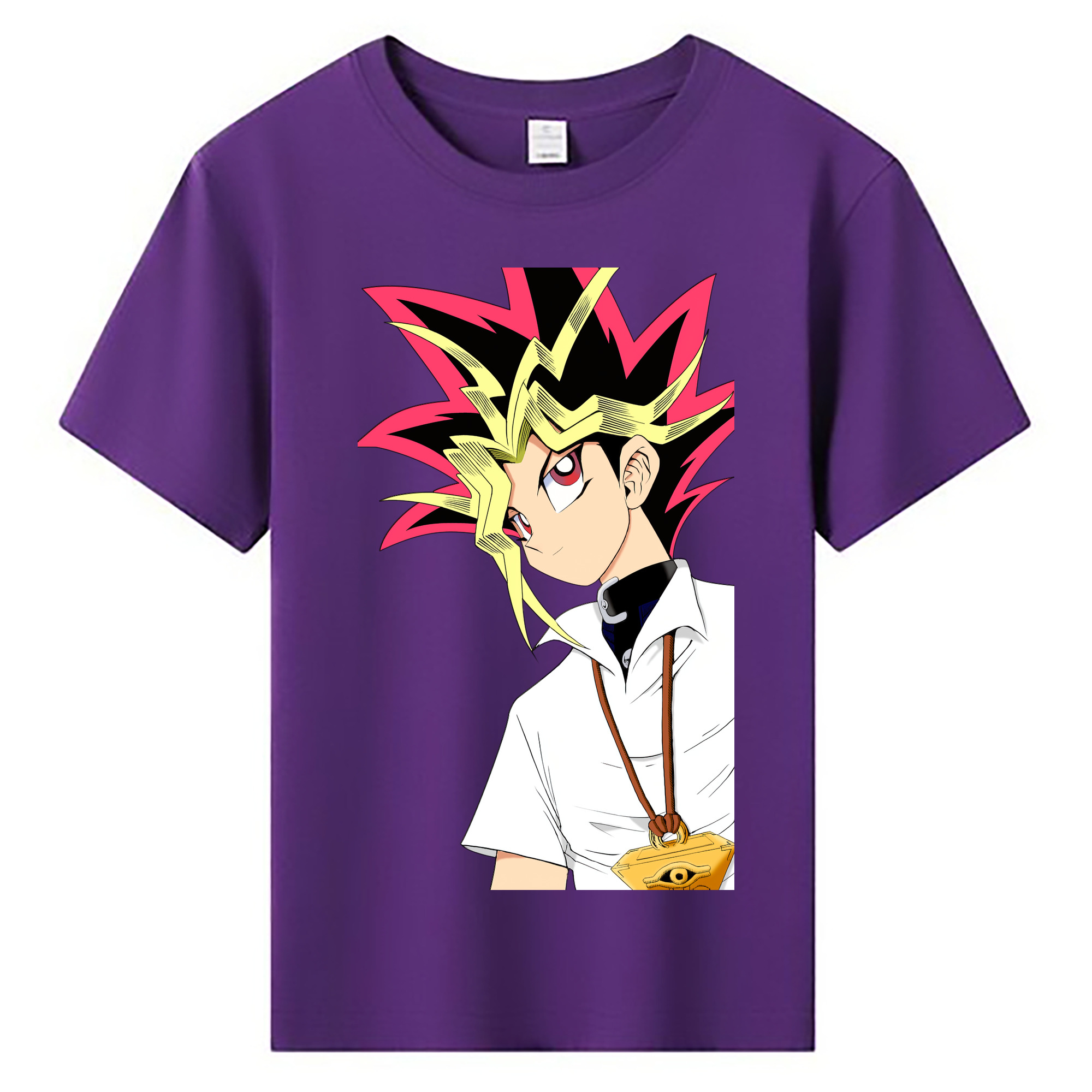 （画像用） 遊☆戯☆王 Yu-Gi-Oh! 綿100％キッズTシャツ（フロントプリント）