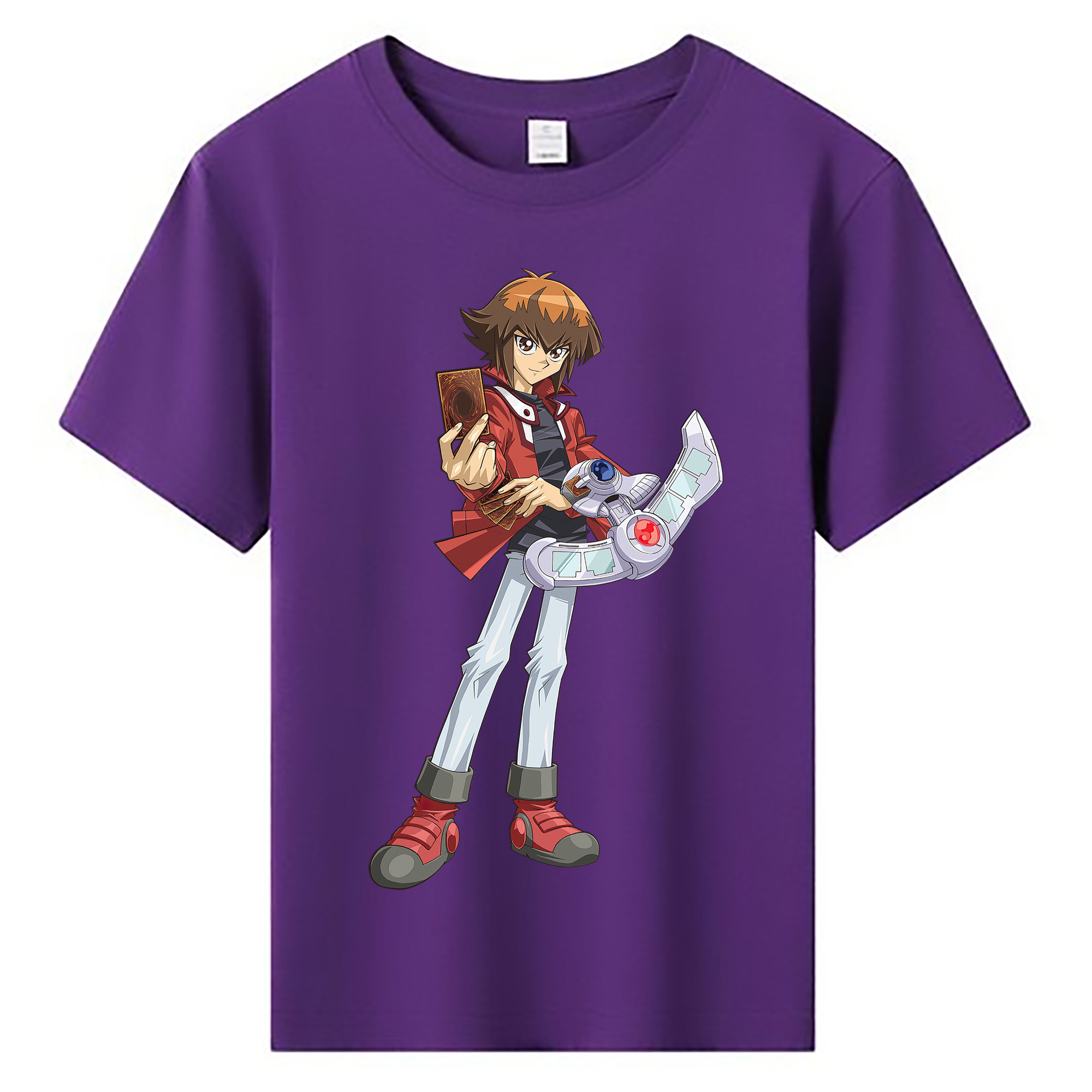 （画像用） 遊☆戯☆王 Yu-Gi-Oh! 綿100％キッズTシャツ（フロントプリント）