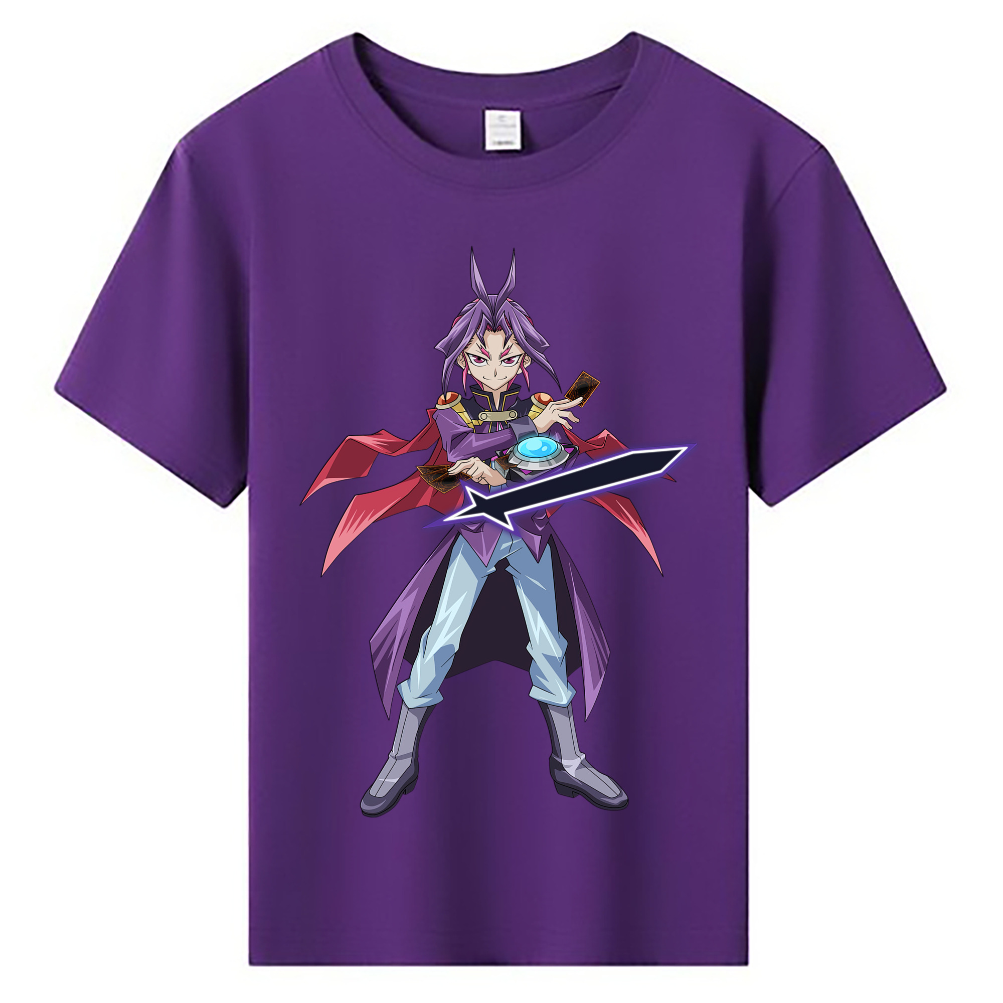 （画像用） 遊☆戯☆王 Yu-Gi-Oh! 綿100％キッズTシャツ（フロントプリント）