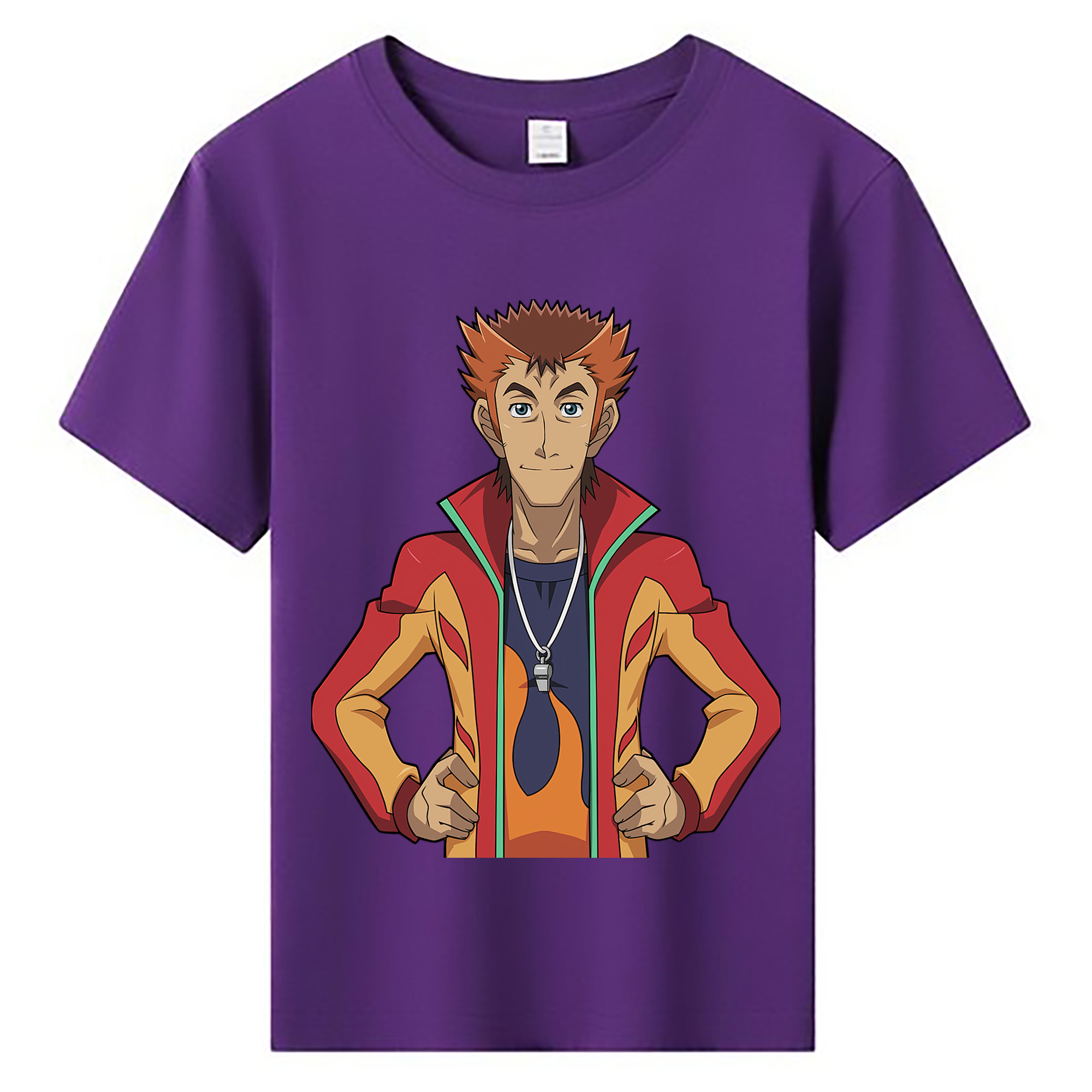 （画像用） 遊☆戯☆王 Yu-Gi-Oh! 綿100％キッズTシャツ（フロントプリント）