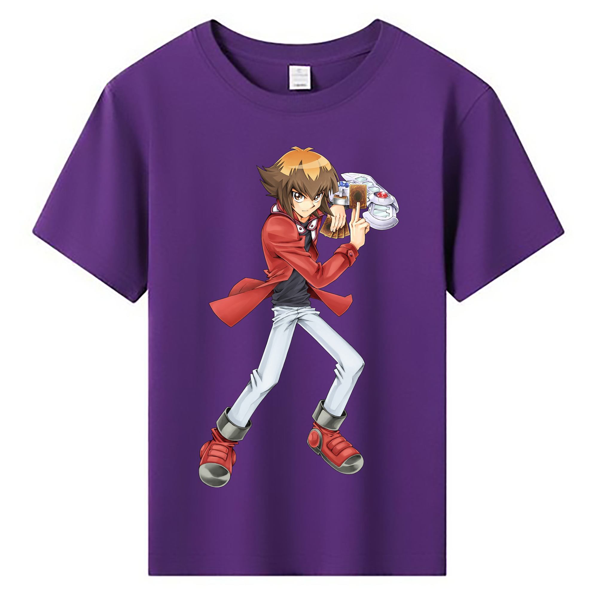 （画像用） 遊☆戯☆王 Yu-Gi-Oh! 綿100％キッズTシャツ（フロントプリント）