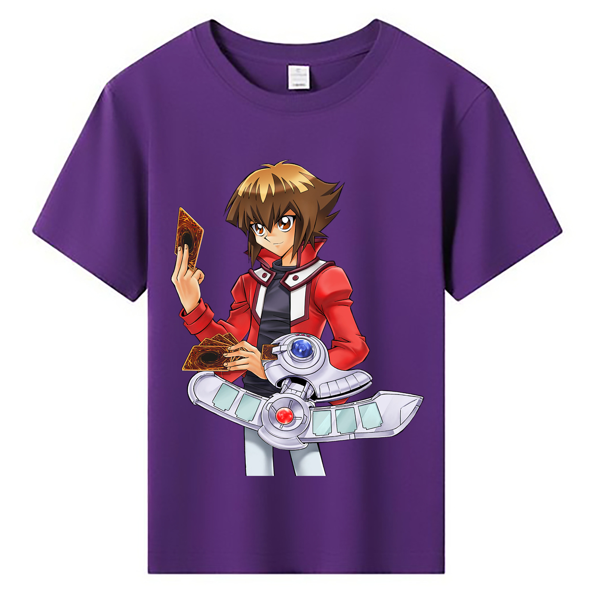 （画像用） 遊☆戯☆王 Yu-Gi-Oh! 綿100％キッズTシャツ（フロントプリント）