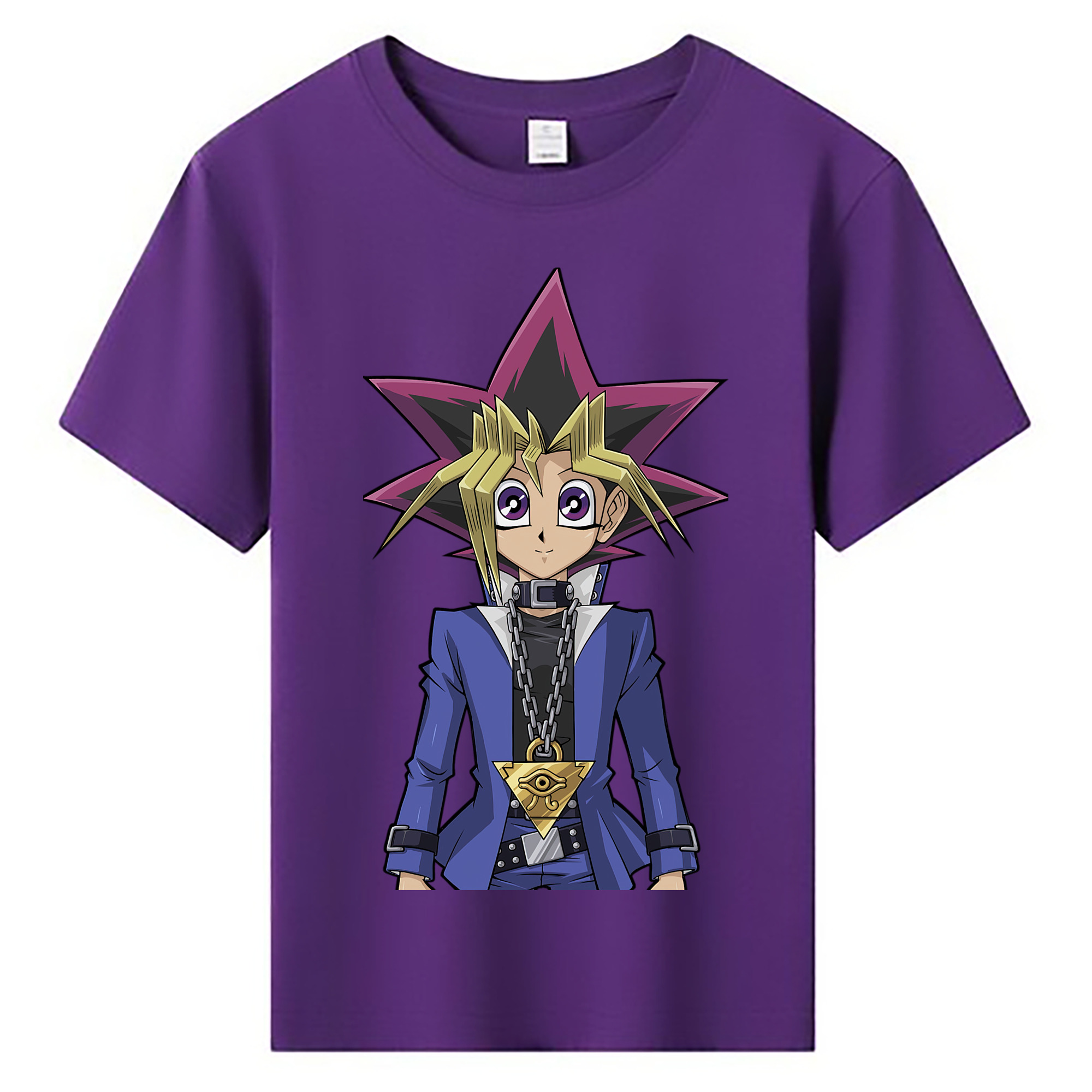 （画像用） 遊☆戯☆王 Yu-Gi-Oh! 綿100％キッズTシャツ（フロントプリント）