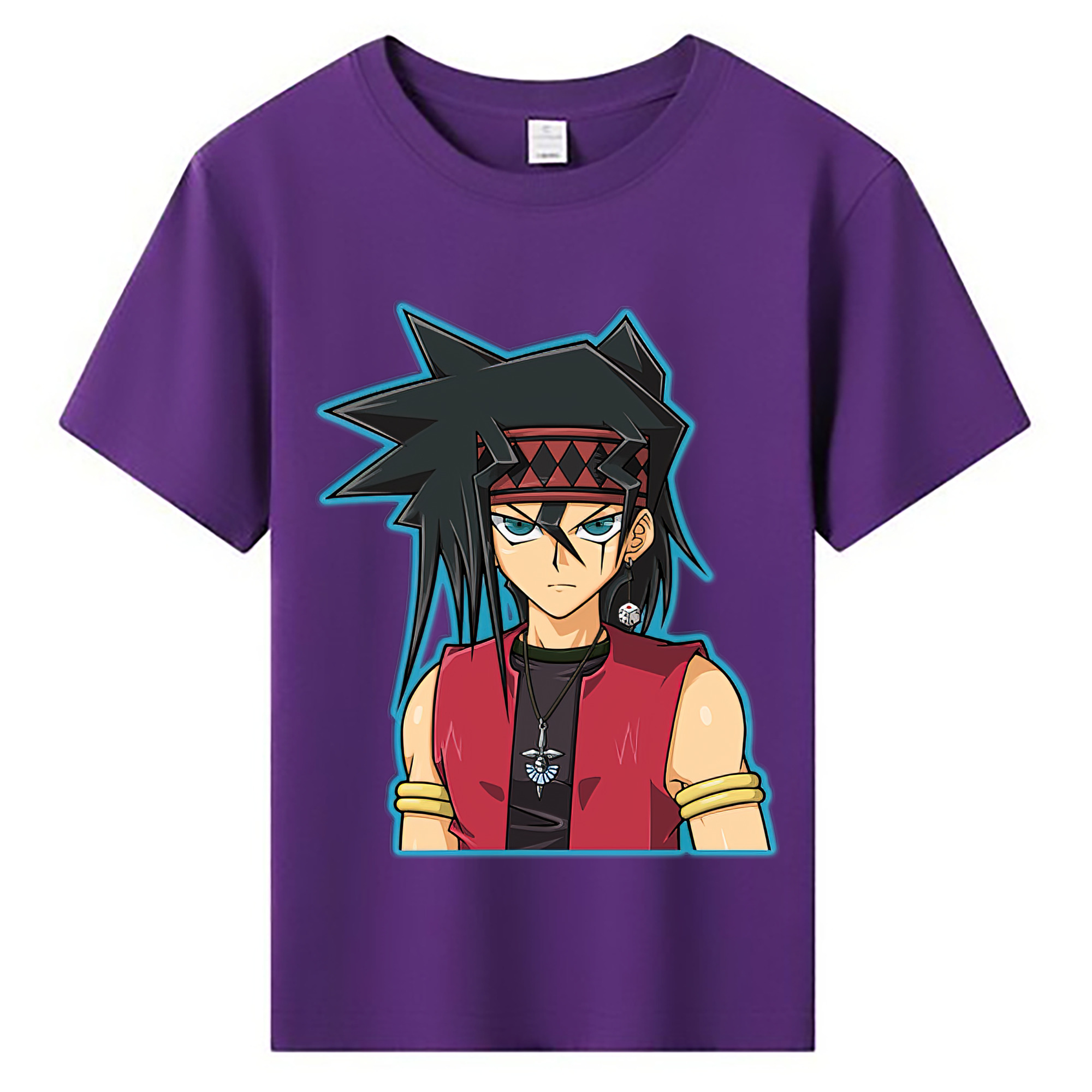 （画像用） 遊☆戯☆王 Yu-Gi-Oh! 綿100％キッズTシャツ（フロントプリント）