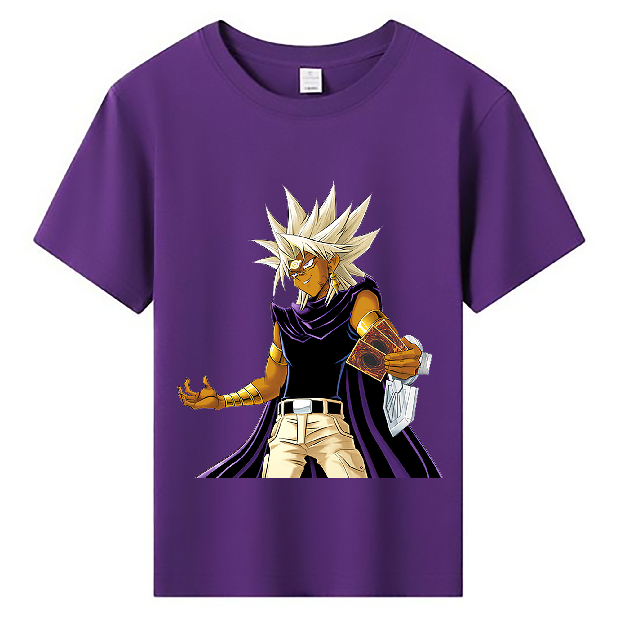 （画像用） 遊☆戯☆王 Yu-Gi-Oh! 綿100％キッズTシャツ（フロントプリント）