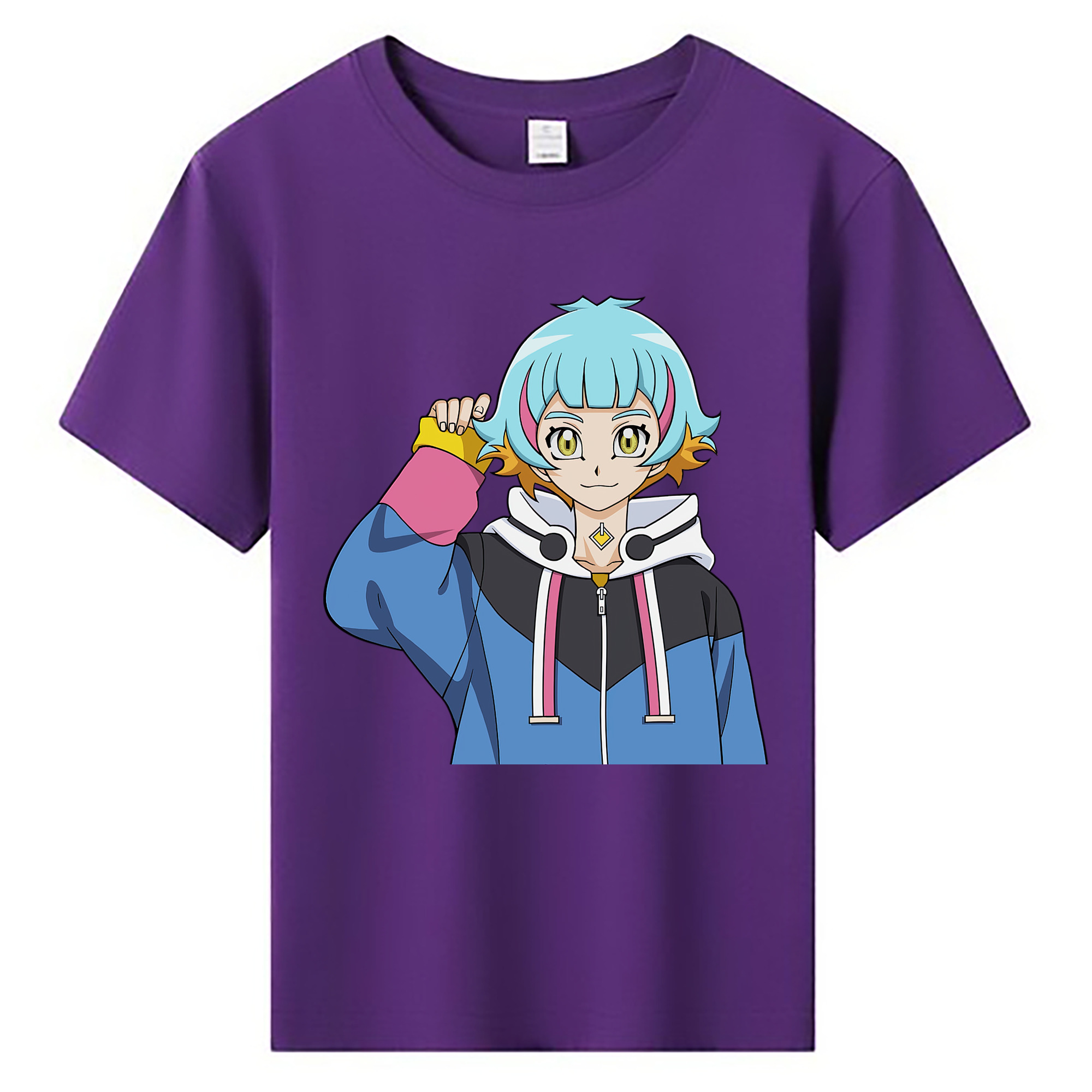 （画像用） 遊☆戯☆王 Yu-Gi-Oh! 綿100％キッズTシャツ（フロントプリント）