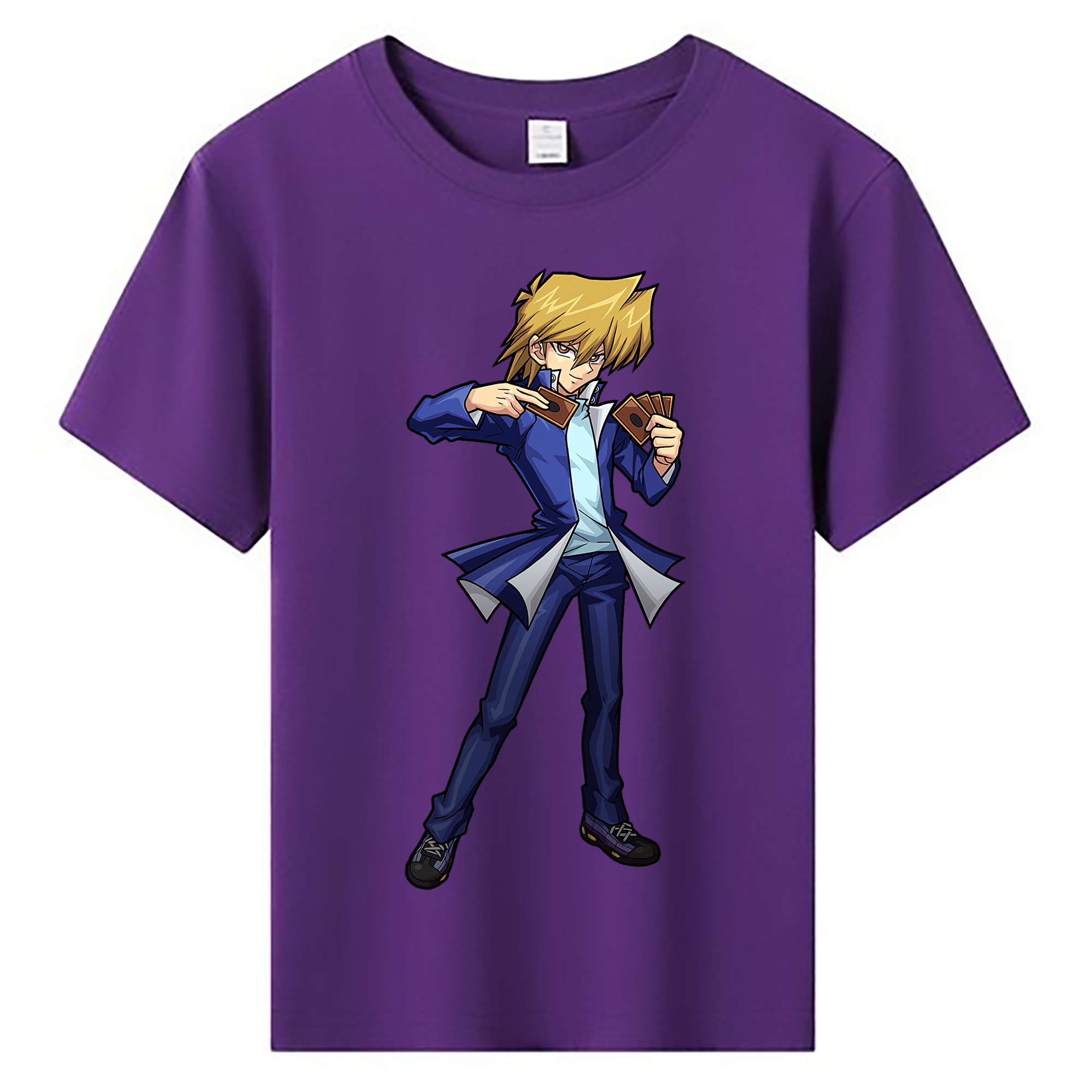 （画像用） 遊☆戯☆王 Yu-Gi-Oh! 綿100％キッズTシャツ（フロントプリント）