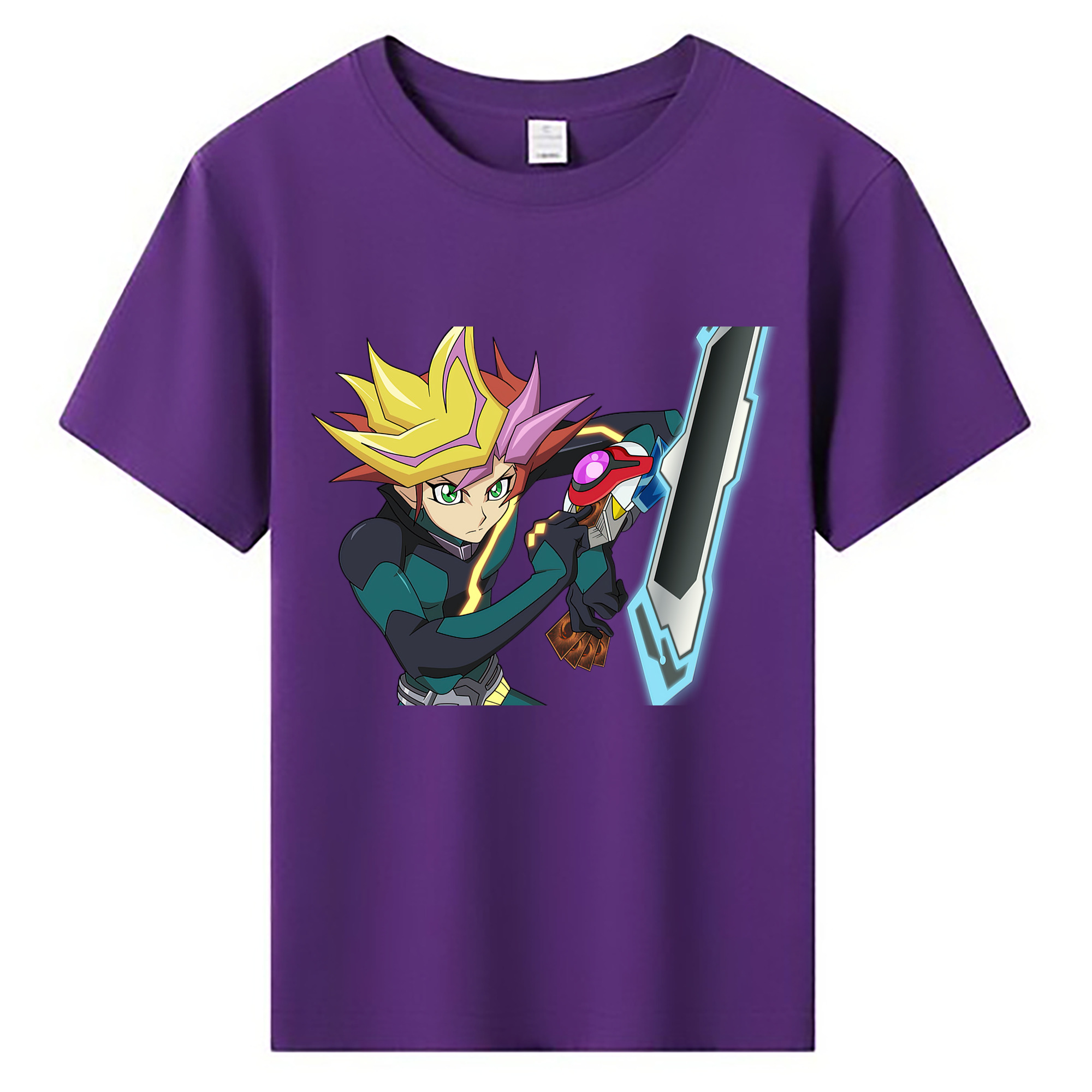 （画像用） 遊☆戯☆王 Yu-Gi-Oh! 綿100％キッズTシャツ（フロントプリント）