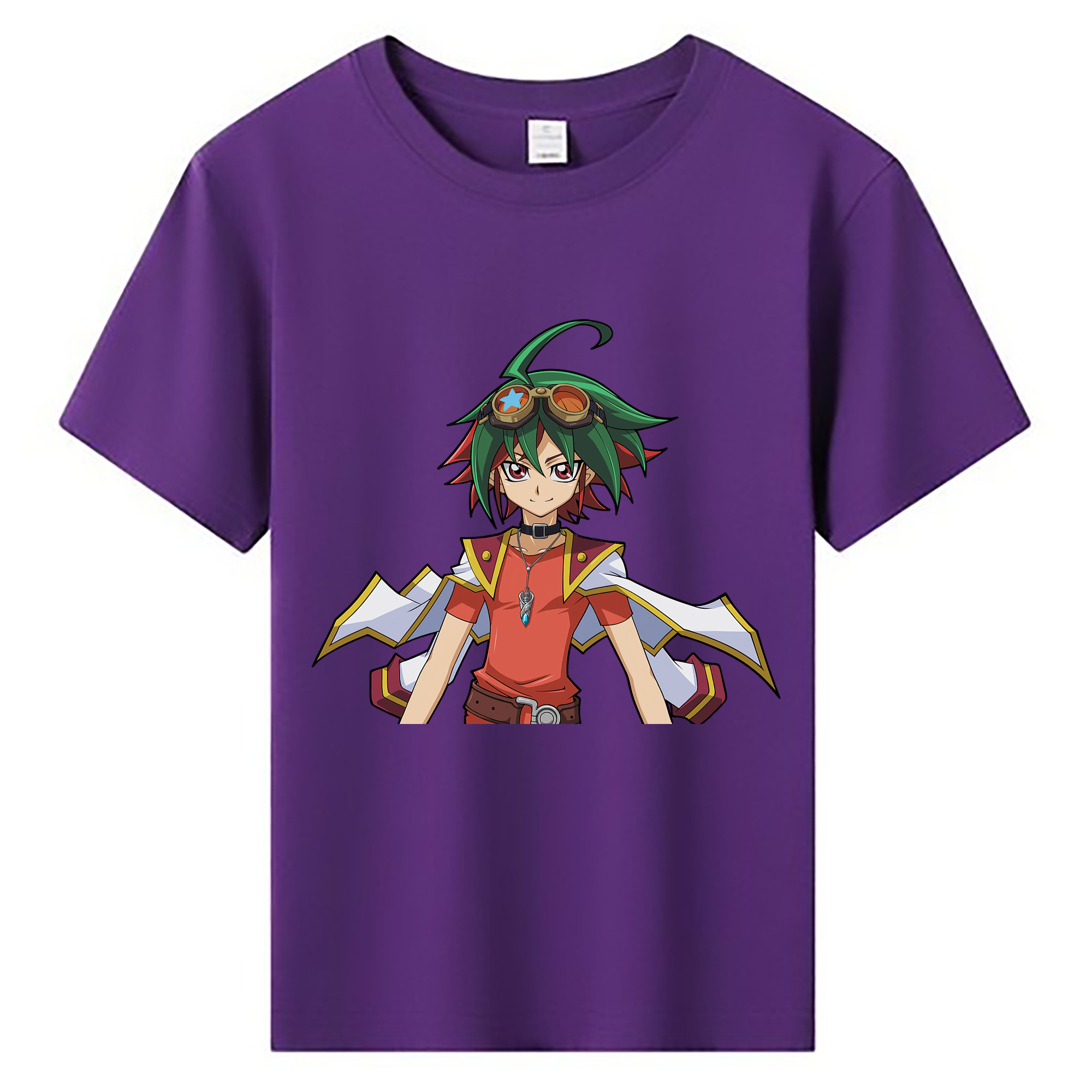 （画像用） 遊☆戯☆王 Yu-Gi-Oh! 綿100％キッズTシャツ（フロントプリント）