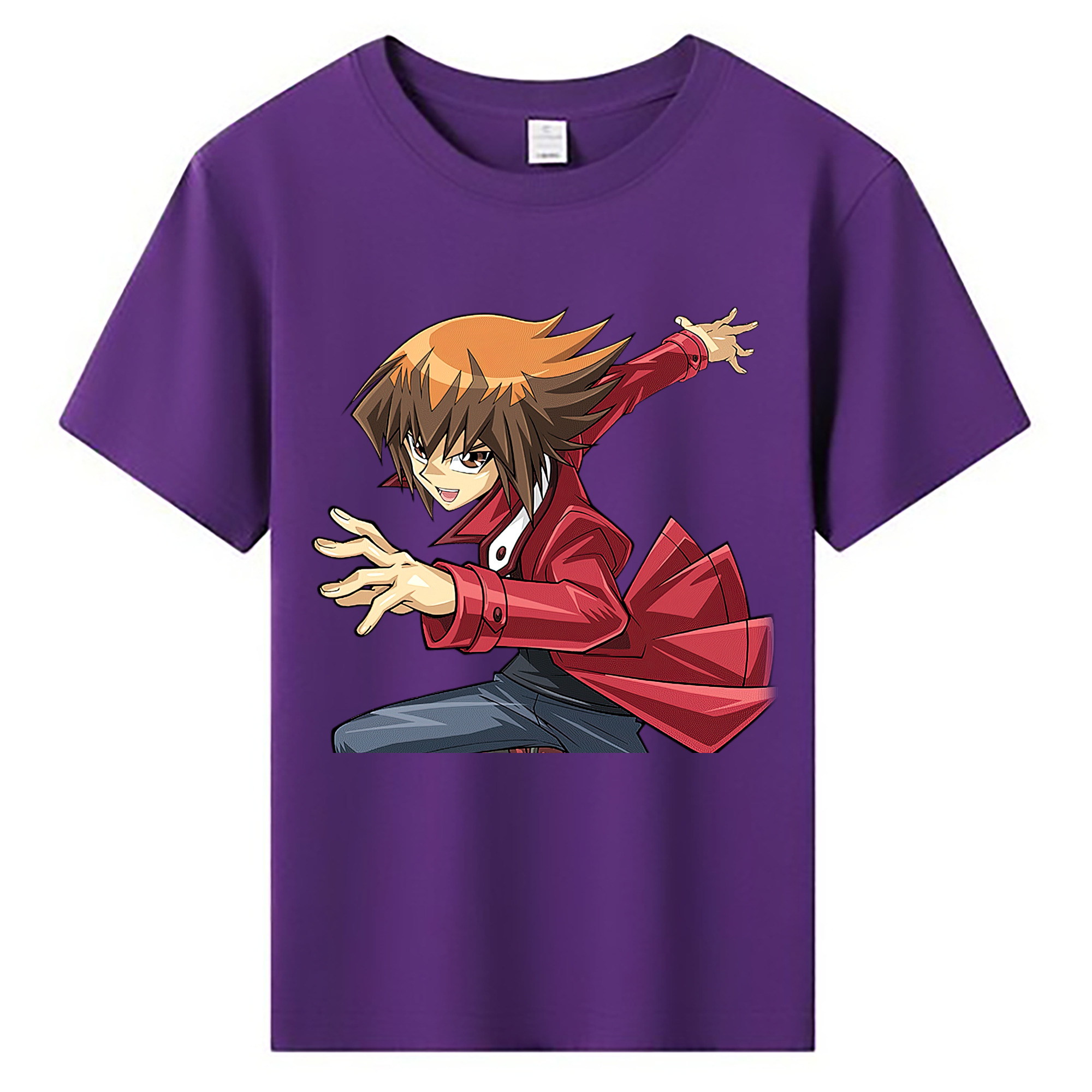 （画像用） 遊☆戯☆王 Yu-Gi-Oh! 綿100％キッズTシャツ（フロントプリント）