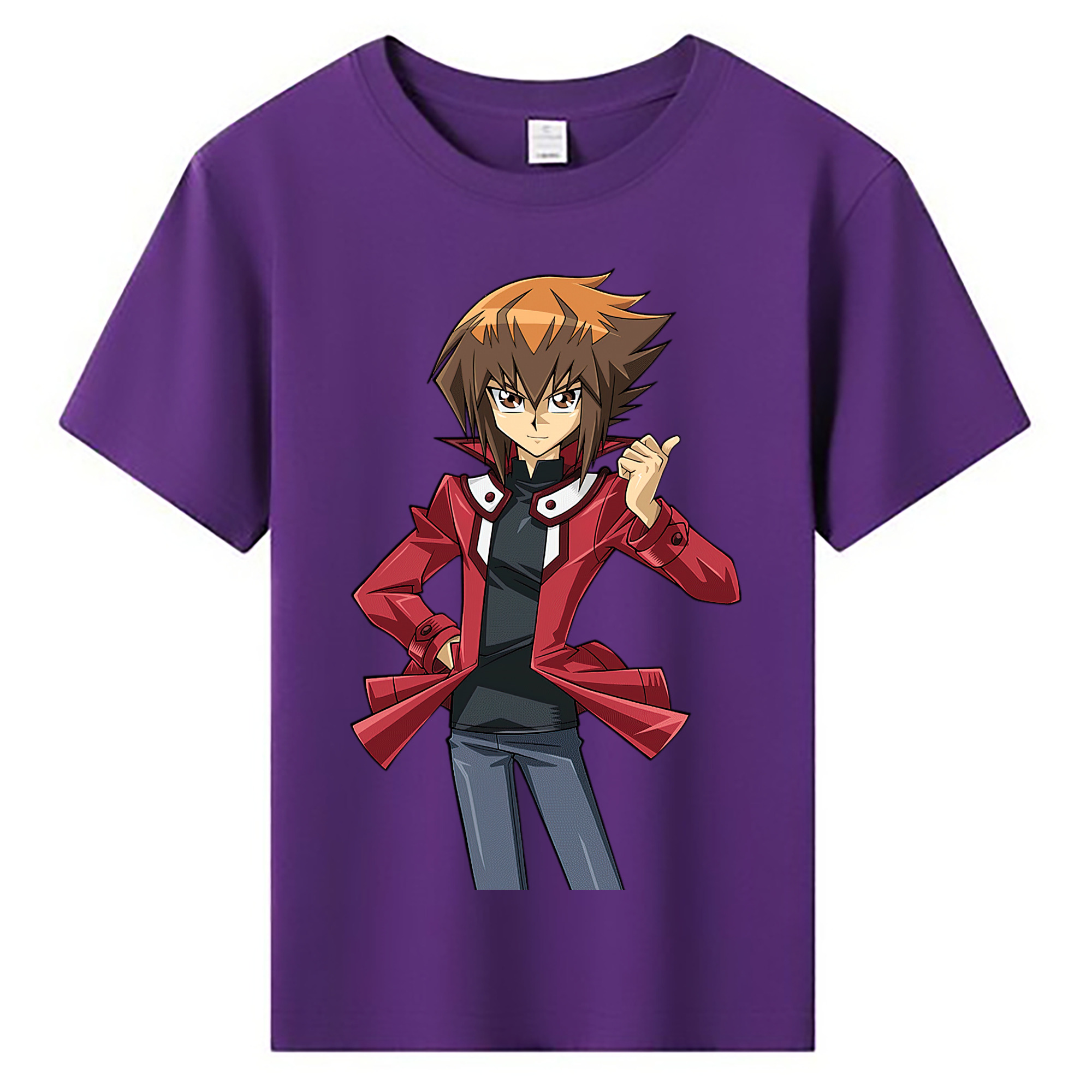 （画像用） 遊☆戯☆王 Yu-Gi-Oh! 綿100％キッズTシャツ（フロントプリント）