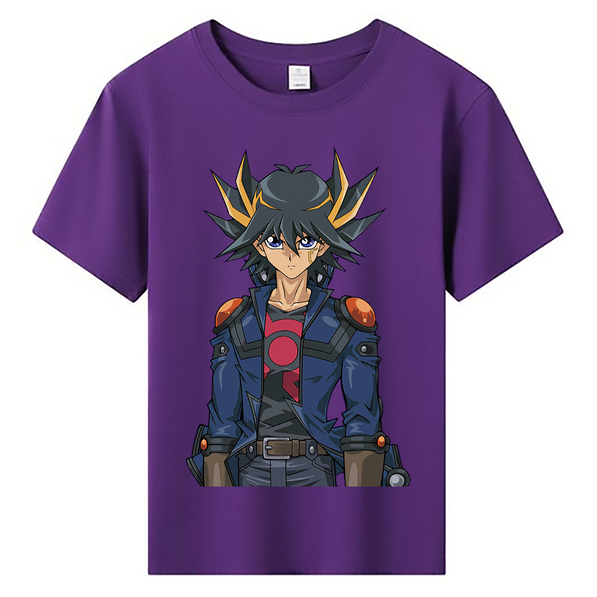 （画像用） 遊☆戯☆王 Yu-Gi-Oh! 綿100％キッズTシャツ（フロントプリント）