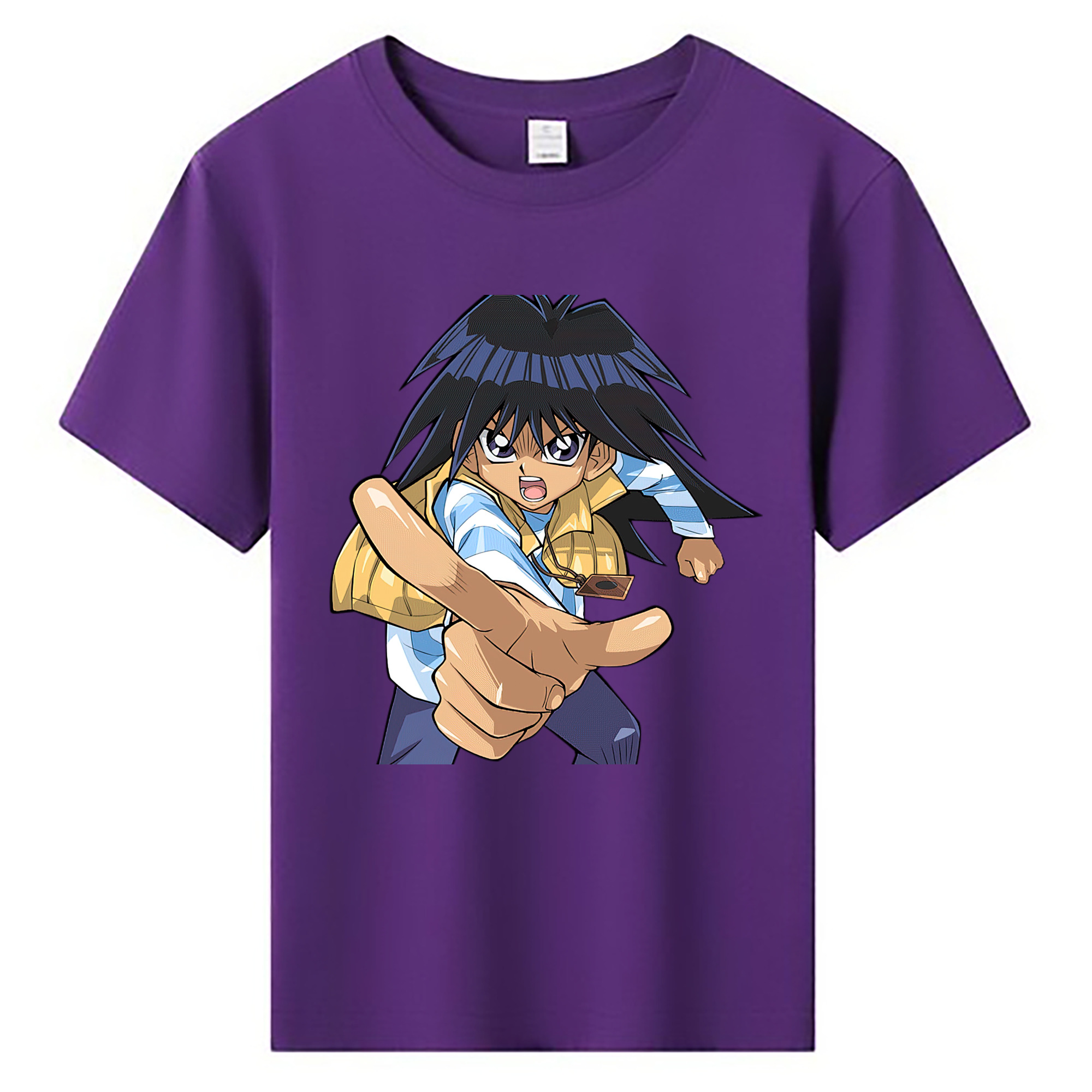（画像用） 遊☆戯☆王 Yu-Gi-Oh! 綿100％キッズTシャツ（フロントプリント）