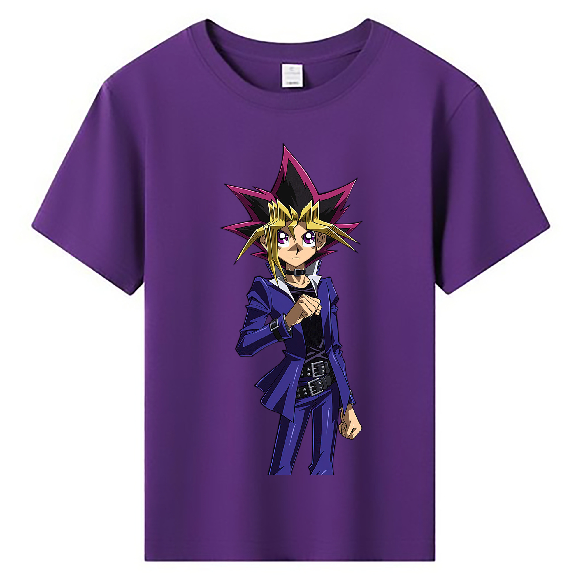 （画像用） 遊☆戯☆王 Yu-Gi-Oh! 綿100％キッズTシャツ（フロントプリント）