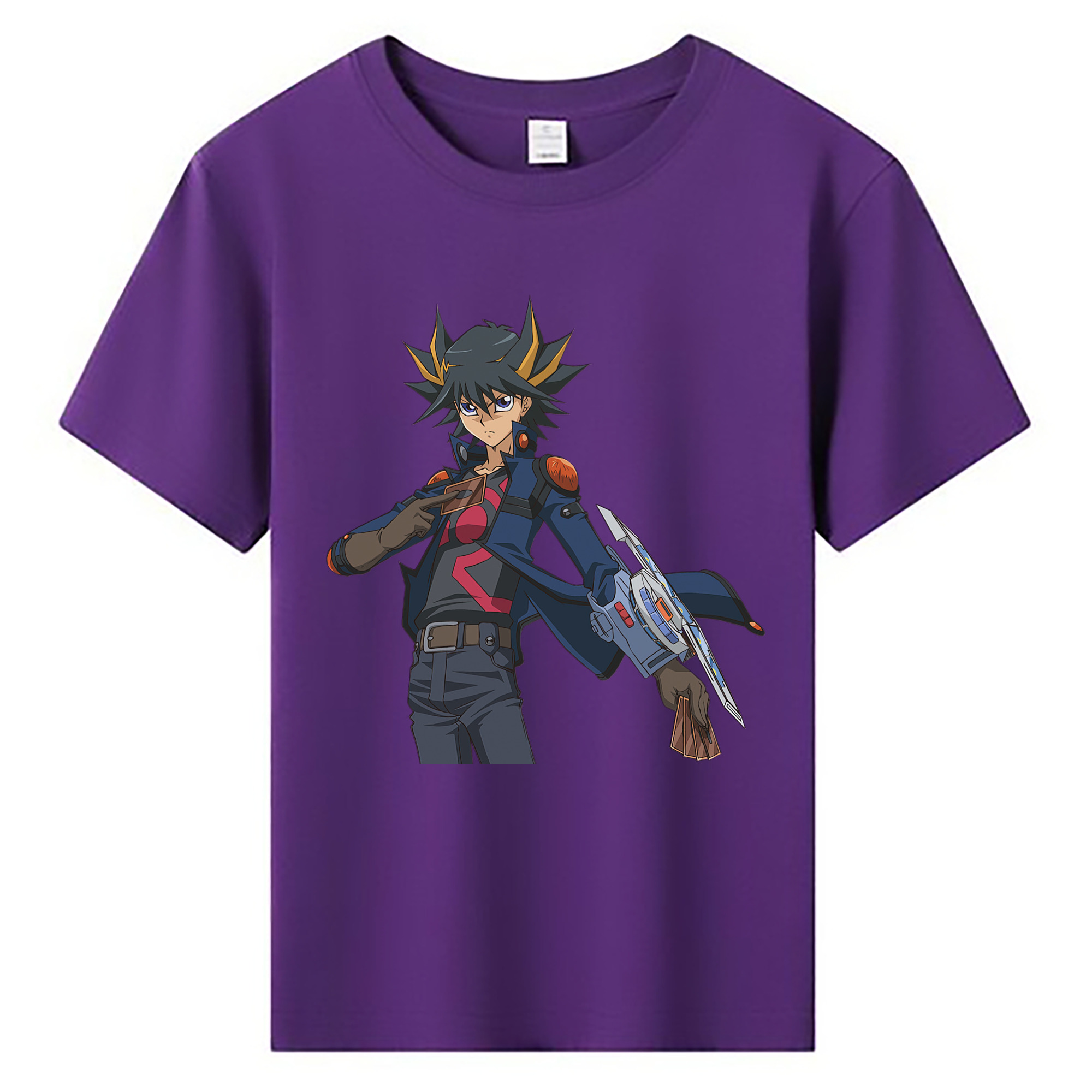 （画像用） 遊☆戯☆王 Yu-Gi-Oh! 綿100％キッズTシャツ（フロントプリント）
