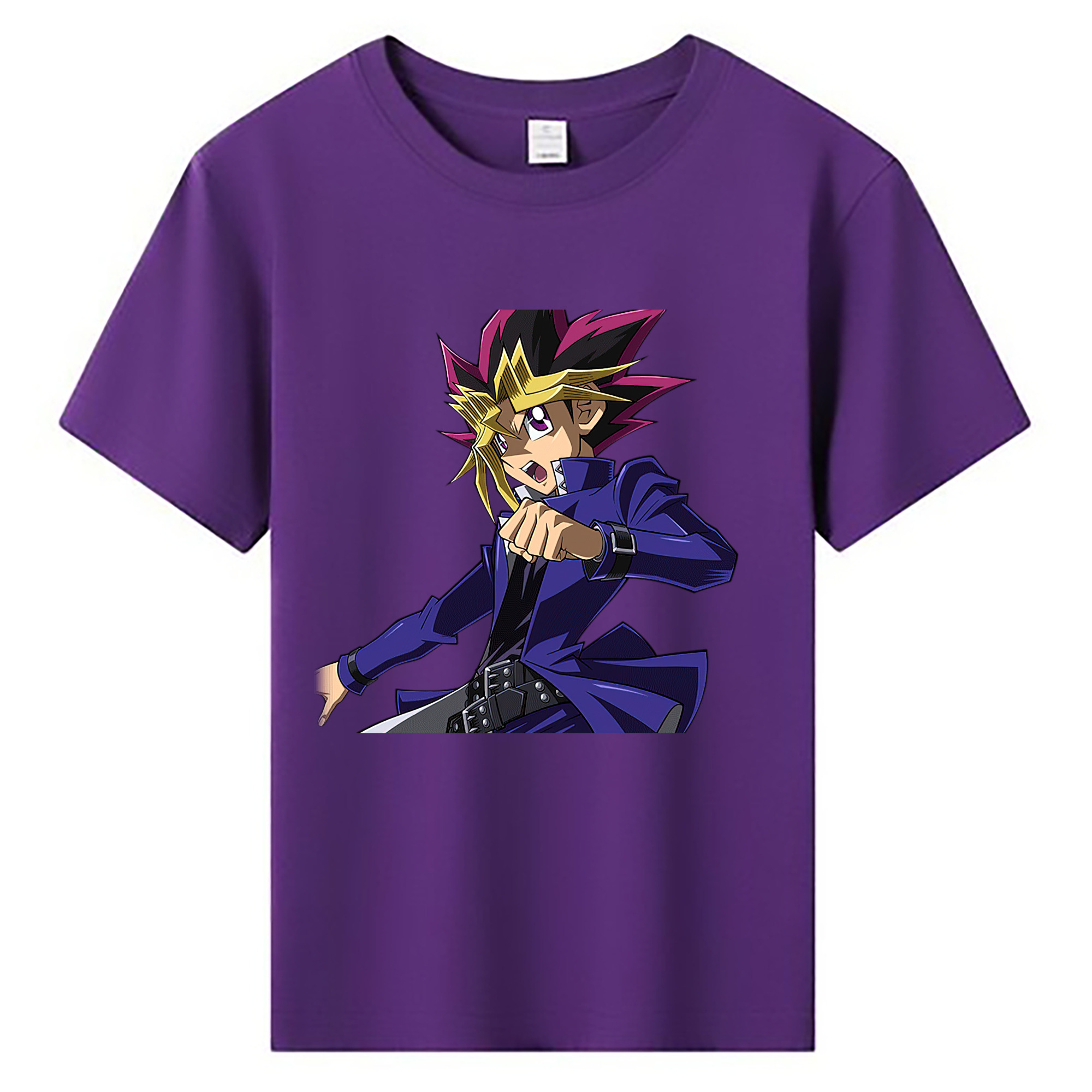 （画像用） 遊☆戯☆王 Yu-Gi-Oh! 綿100％キッズTシャツ（フロントプリント）