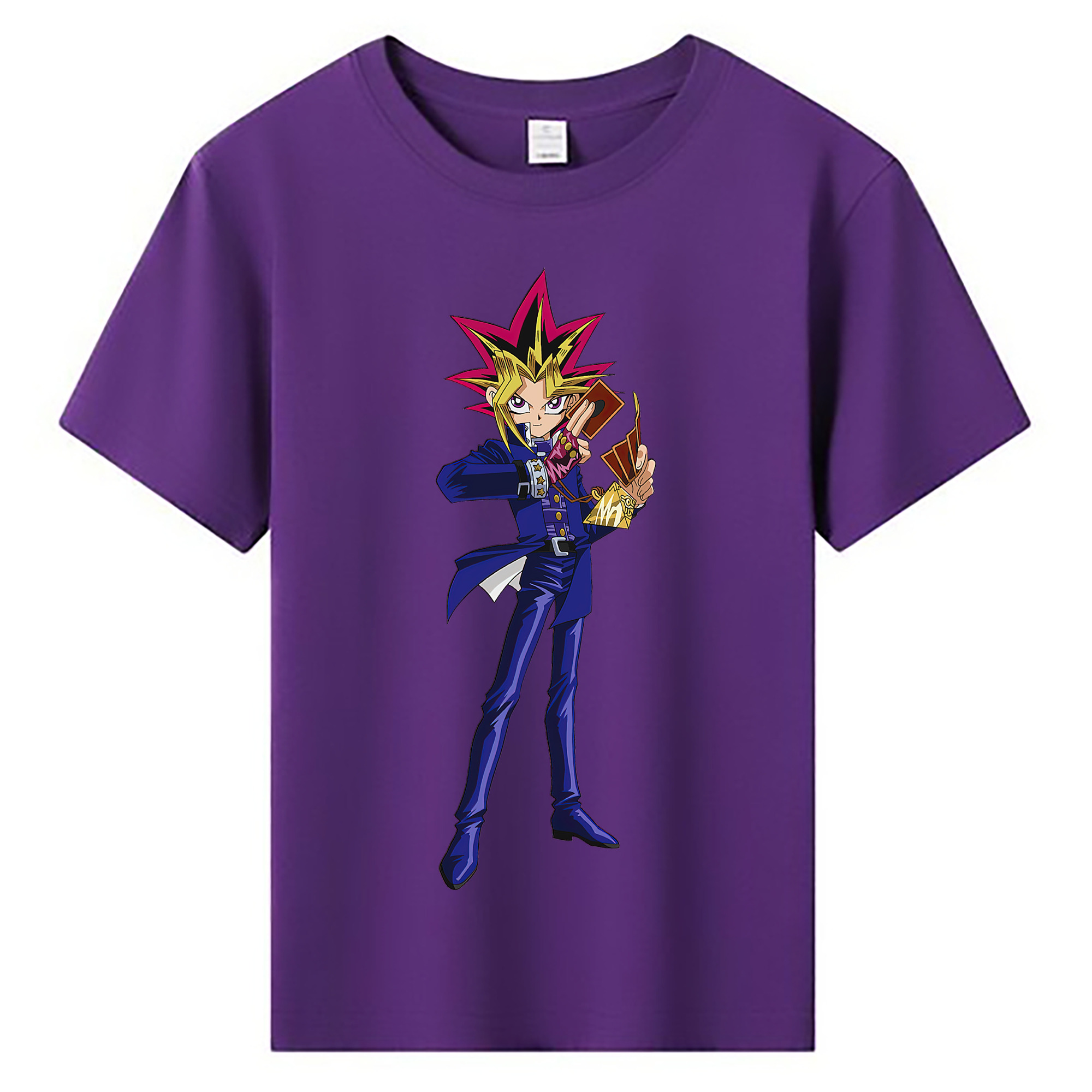 （画像用） 遊☆戯☆王 Yu-Gi-Oh! 綿100％キッズTシャツ（フロントプリント）