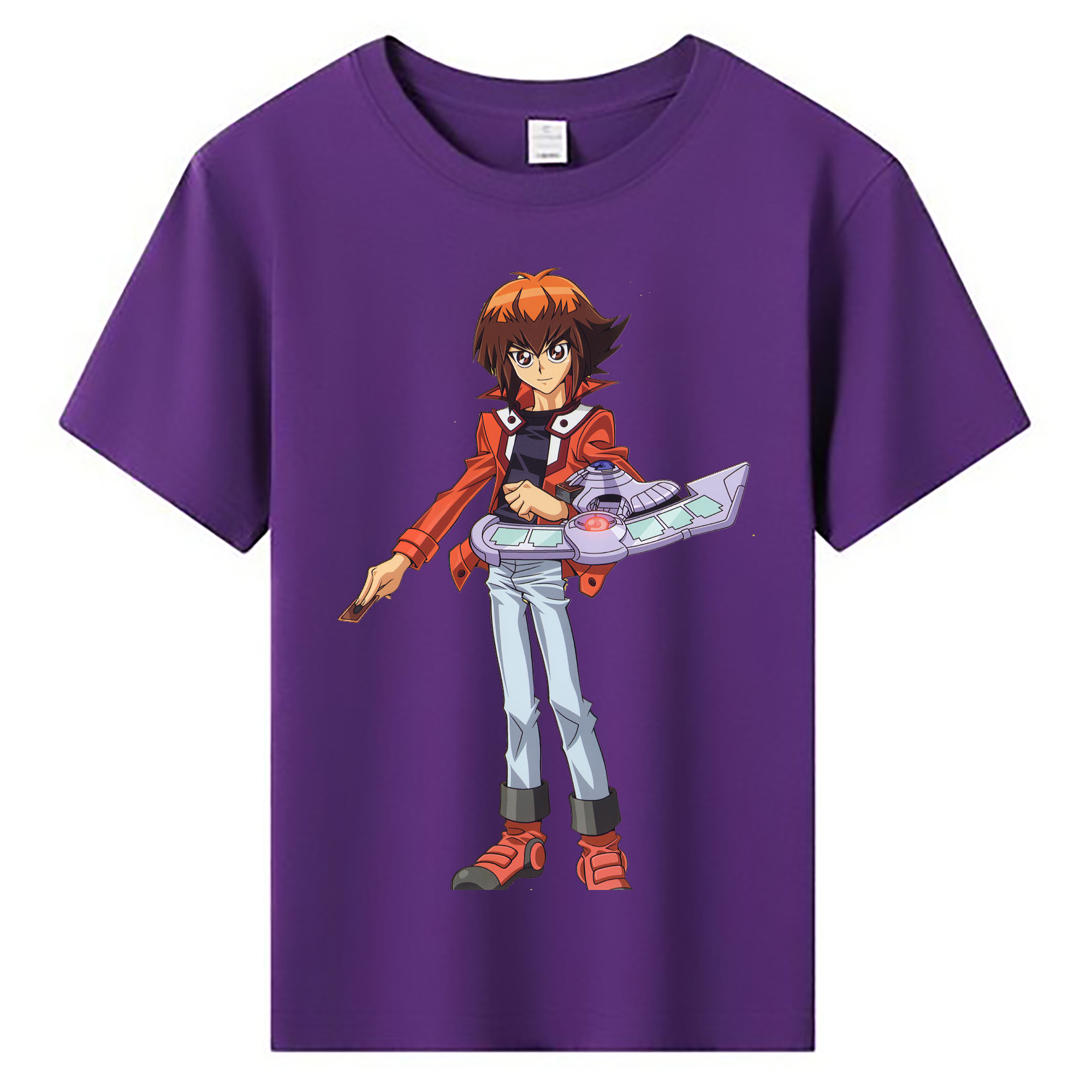 （画像用） 遊☆戯☆王 Yu-Gi-Oh! 綿100％キッズTシャツ（フロントプリント）