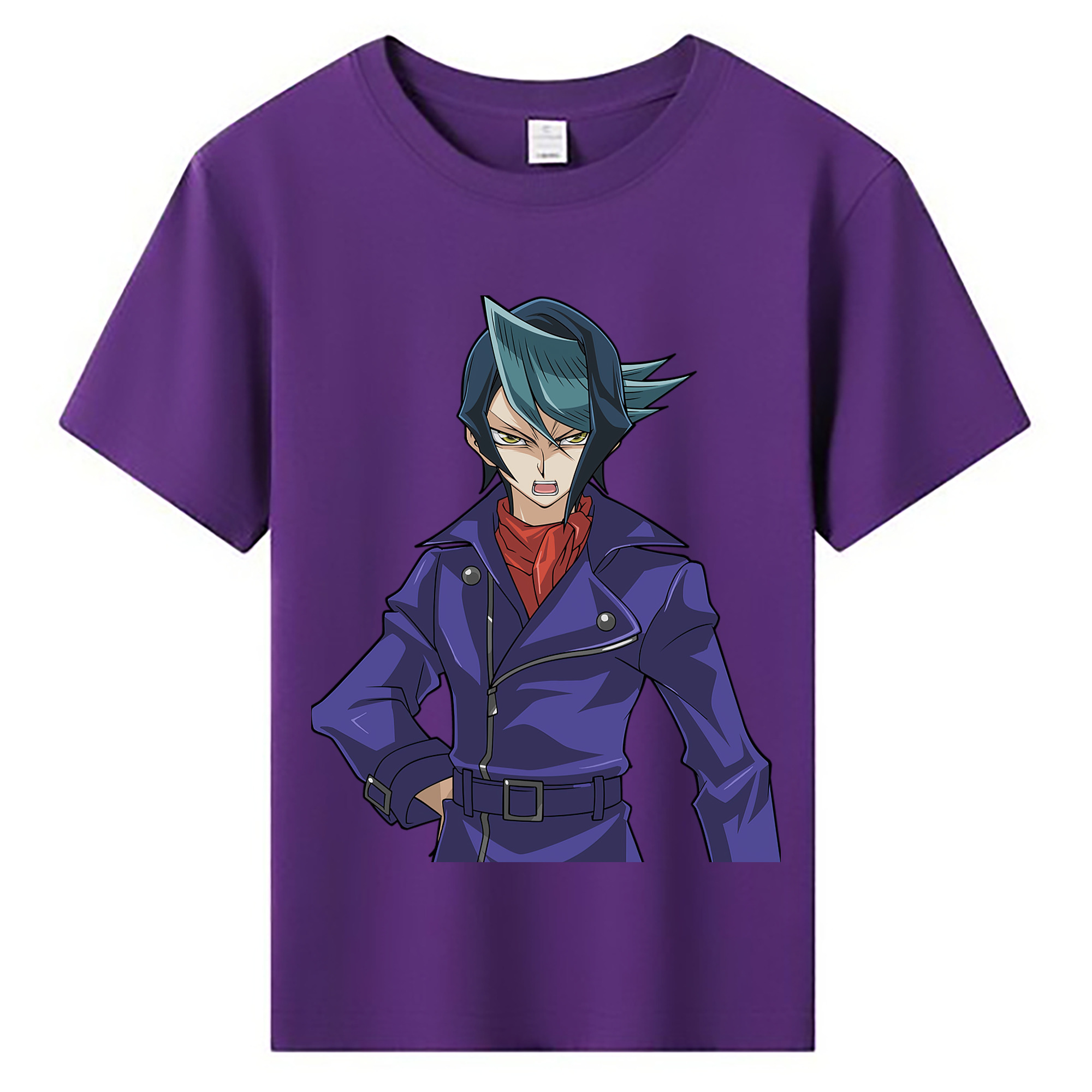 （画像用） 遊☆戯☆王 Yu-Gi-Oh! 綿100％キッズTシャツ（フロントプリント）
