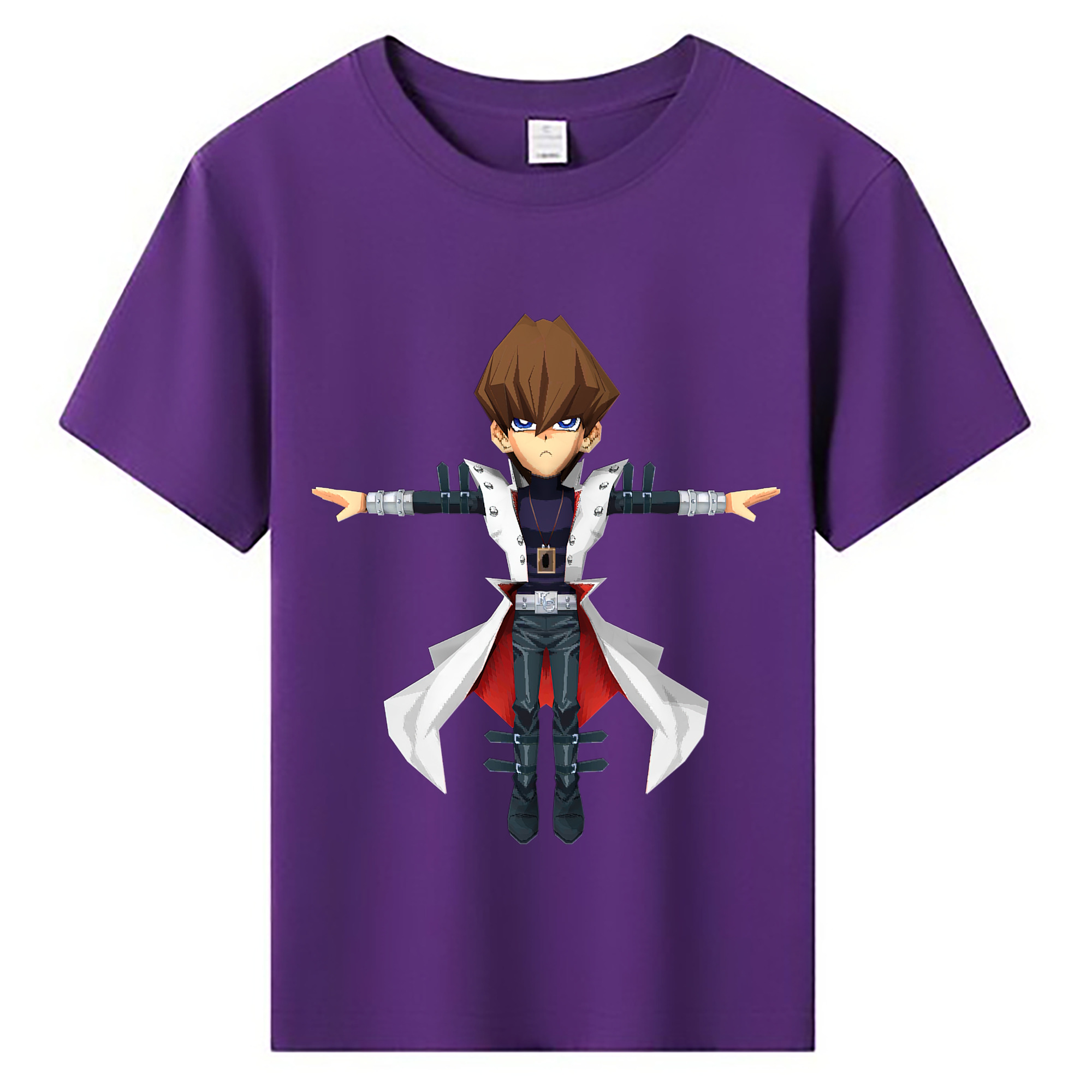 （画像用） 遊☆戯☆王 Yu-Gi-Oh! 綿100％キッズTシャツ（フロントプリント）