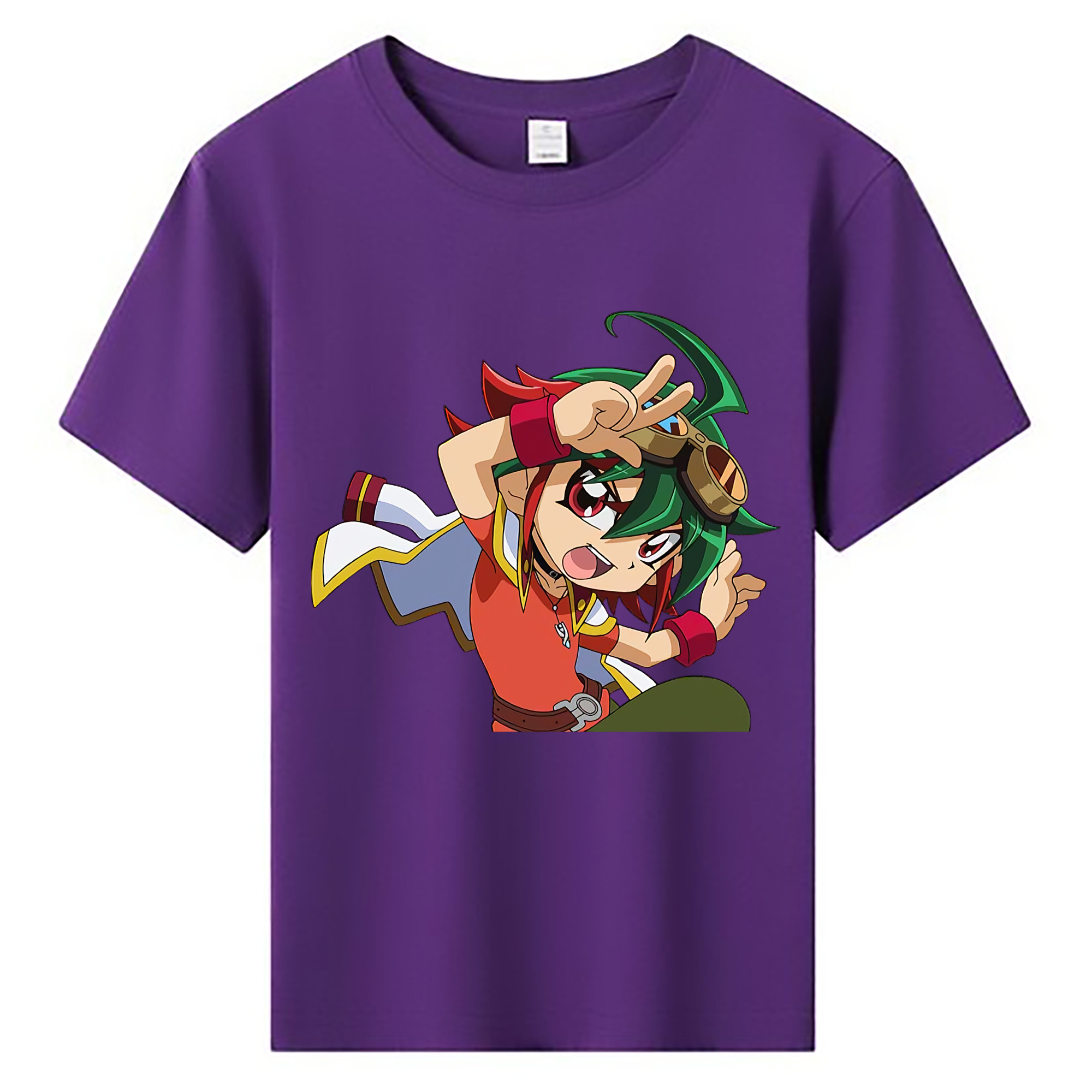 （画像用） 遊☆戯☆王 Yu-Gi-Oh! 綿100％キッズTシャツ（フロントプリント）