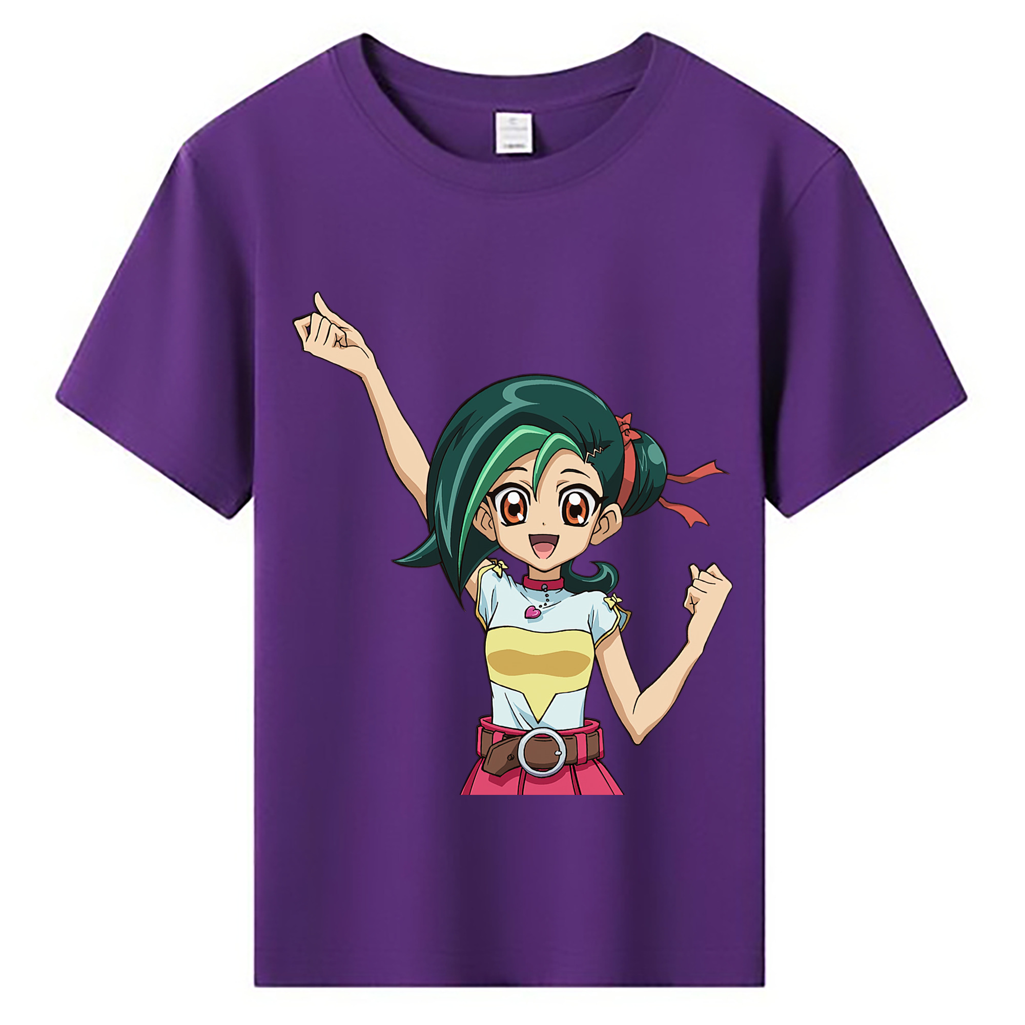 （画像用） 遊☆戯☆王 Yu-Gi-Oh! 綿100％キッズTシャツ（フロントプリント）