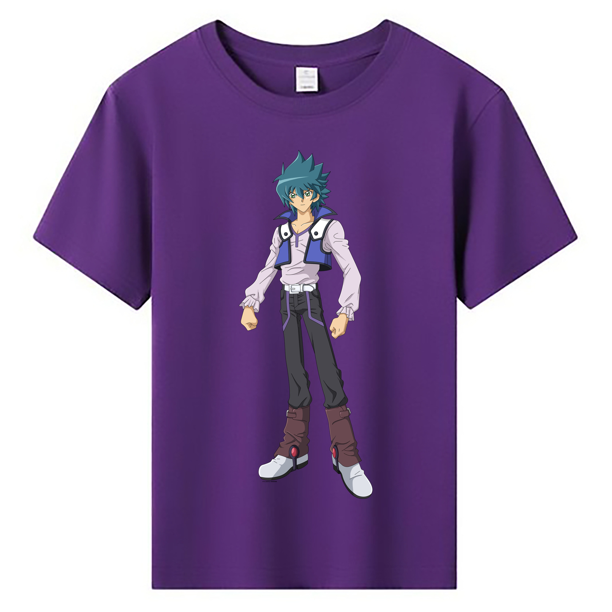 （画像用） 遊☆戯☆王 Yu-Gi-Oh! 綿100％キッズTシャツ（フロントプリント）
