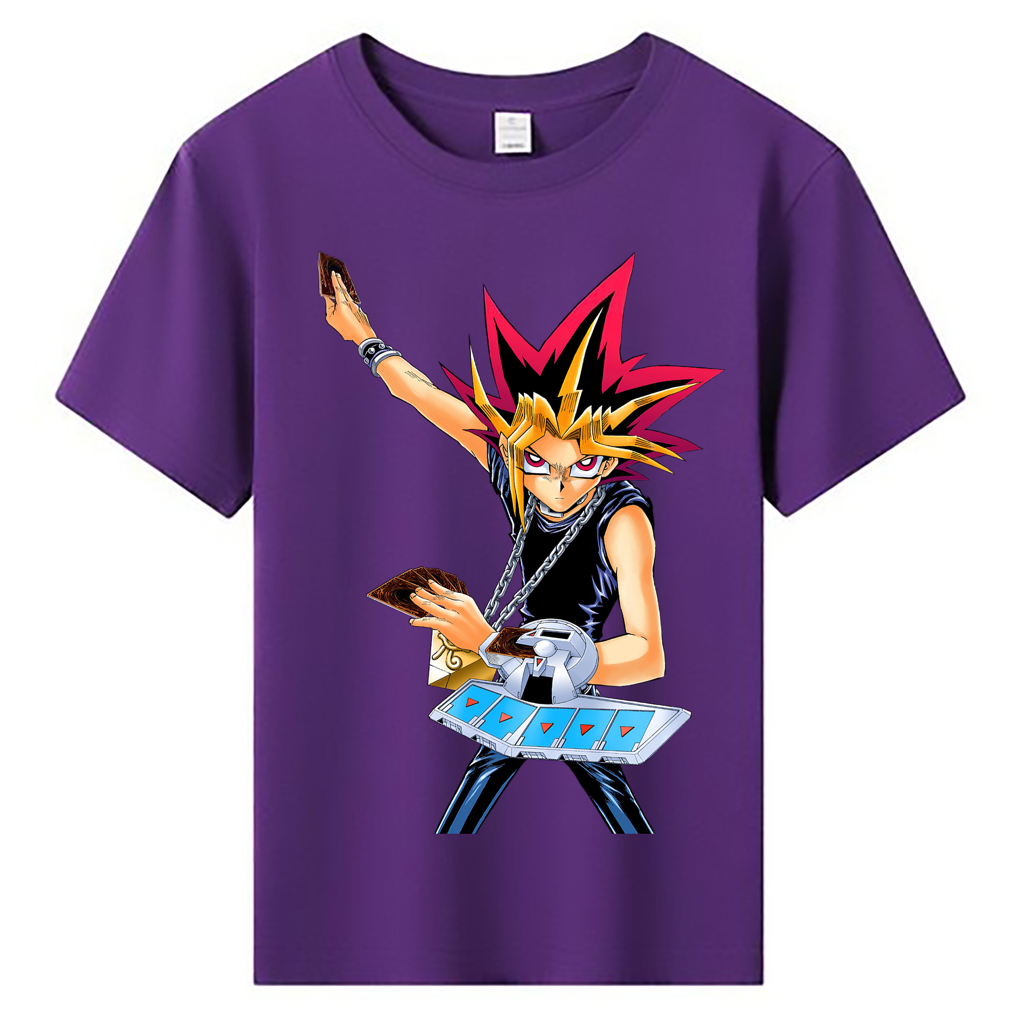 （画像用） 遊☆戯☆王 Yu-Gi-Oh! 綿100％キッズTシャツ（フロントプリント）