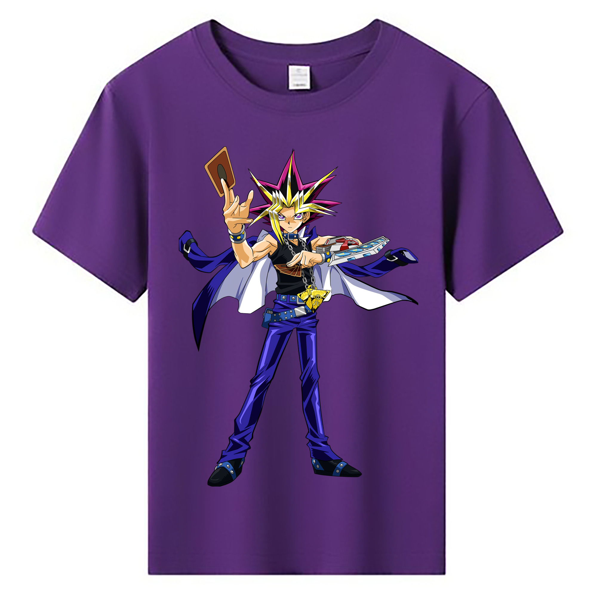 （画像用） 遊☆戯☆王 Yu-Gi-Oh! 綿100％キッズTシャツ（フロントプリント）