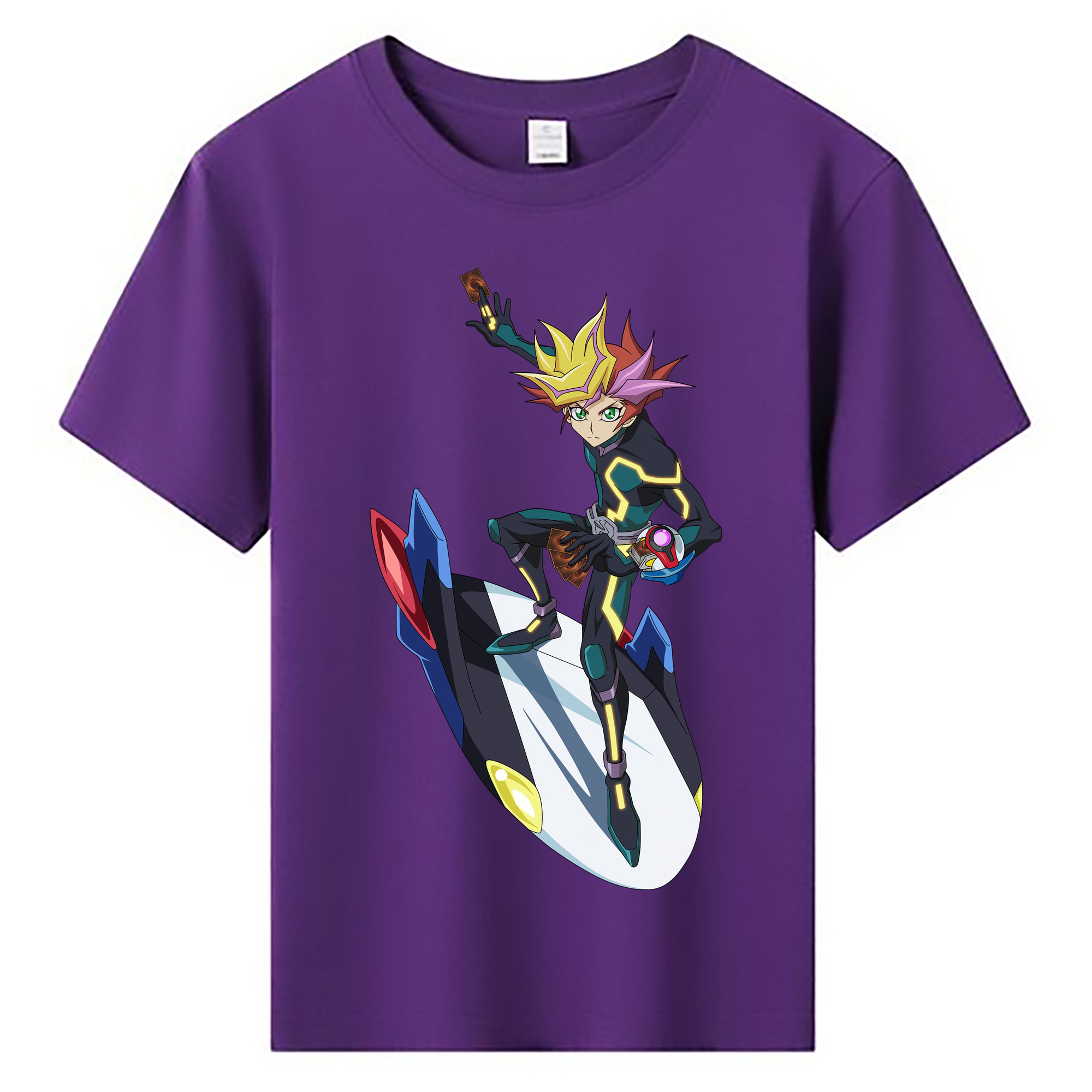 （画像用） 遊☆戯☆王 Yu-Gi-Oh! 綿100％キッズTシャツ（フロントプリント）