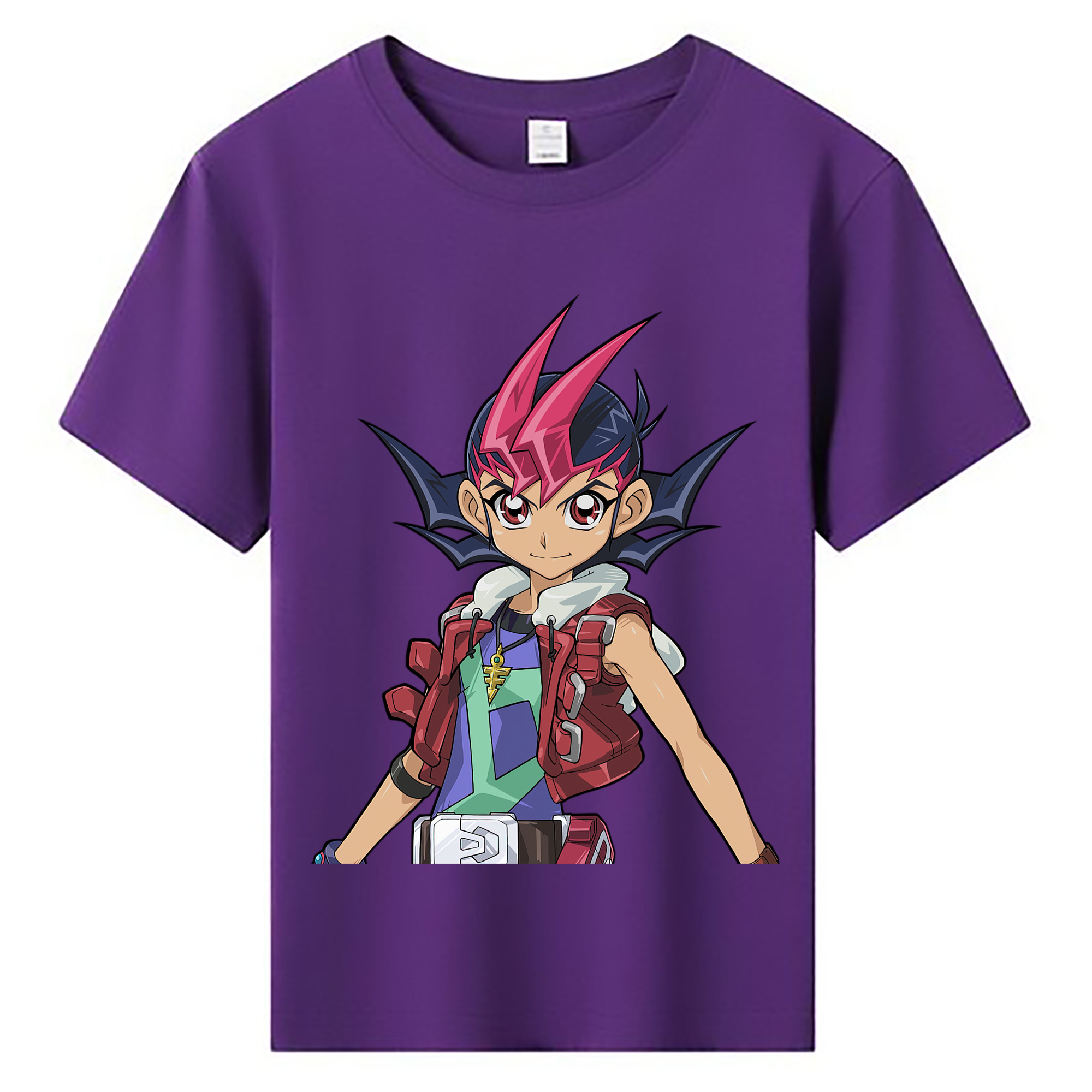 （画像用） 遊☆戯☆王 Yu-Gi-Oh! 綿100％キッズTシャツ（フロントプリント）