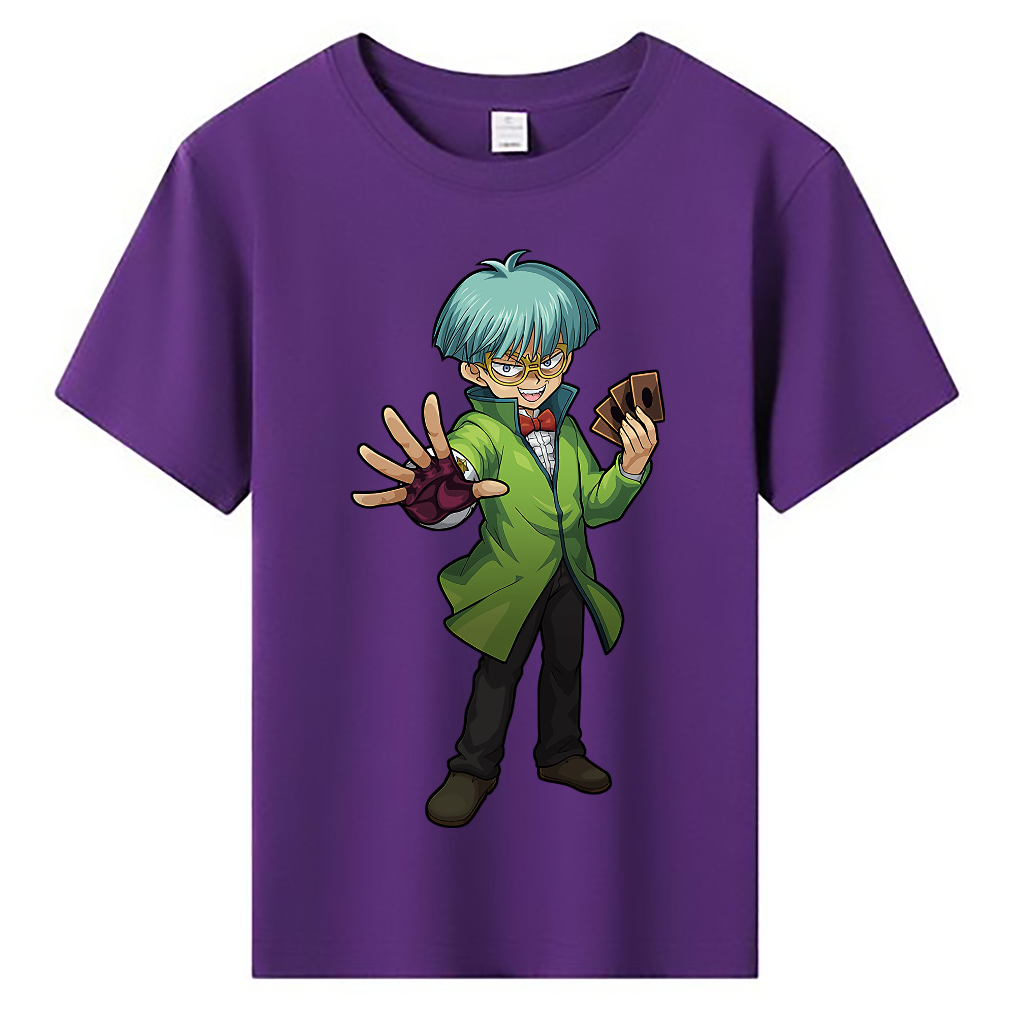 （画像用） 遊☆戯☆王 Yu-Gi-Oh! 綿100％キッズTシャツ（フロントプリント）