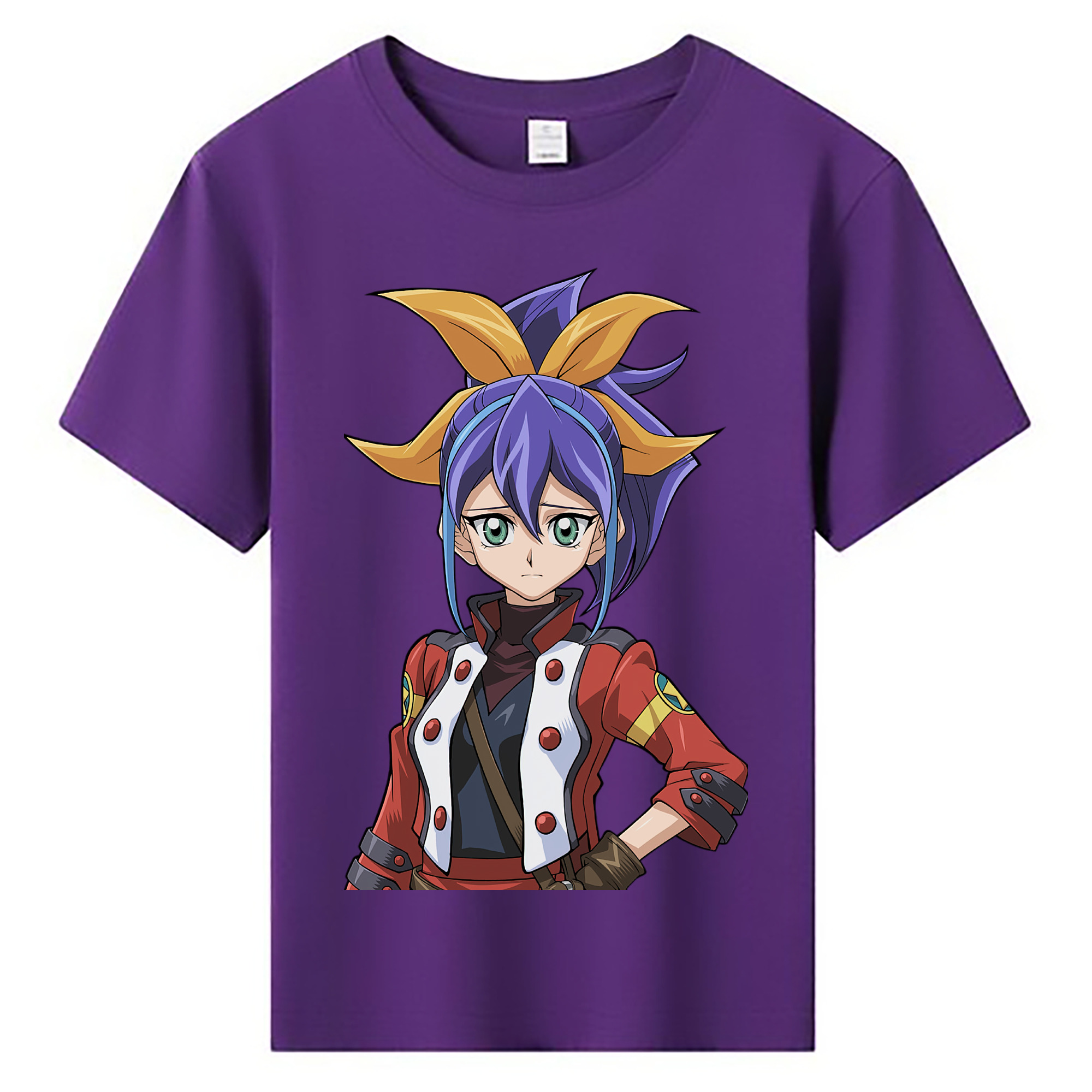 （画像用） 遊☆戯☆王 Yu-Gi-Oh! 綿100％キッズTシャツ（フロントプリント）