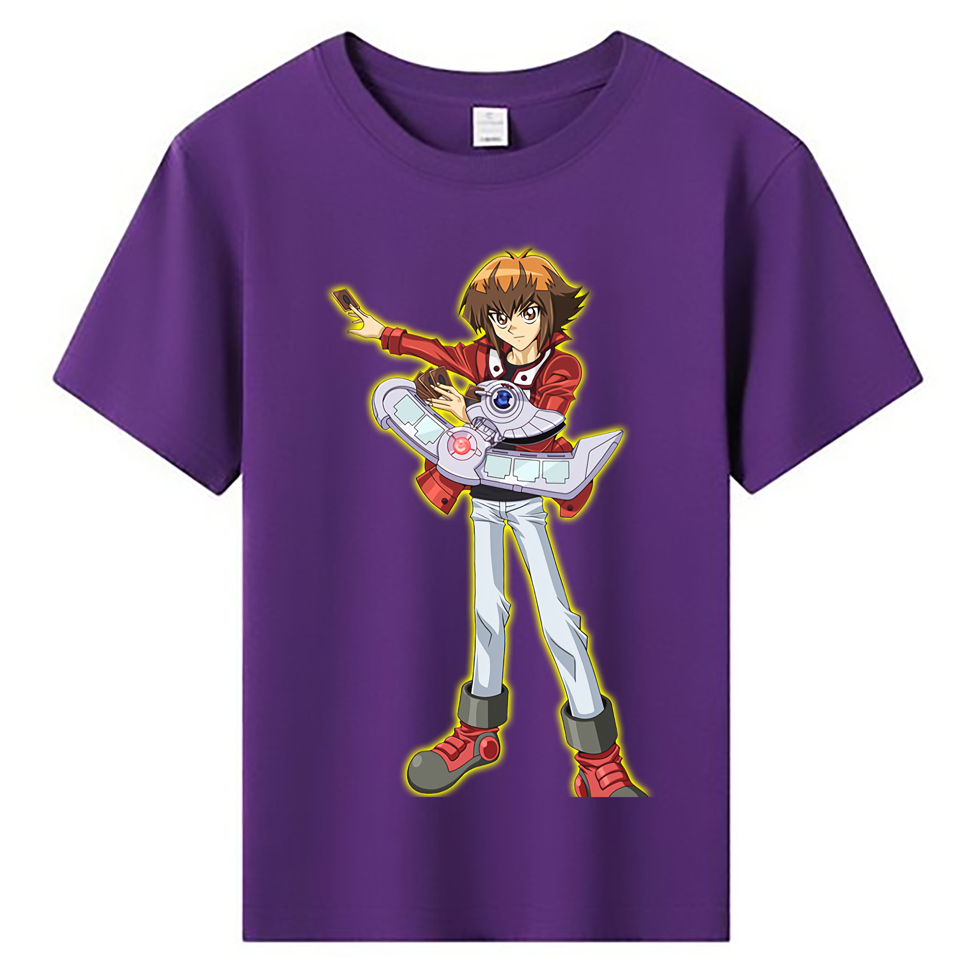 （画像用） 遊☆戯☆王 Yu-Gi-Oh! 綿100％キッズTシャツ（フロントプリント）