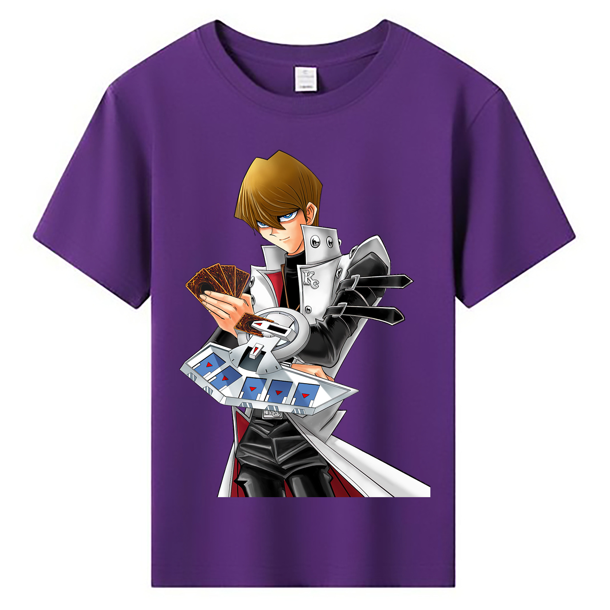 （画像用） 遊☆戯☆王 Yu-Gi-Oh! 綿100％キッズTシャツ（フロントプリント）