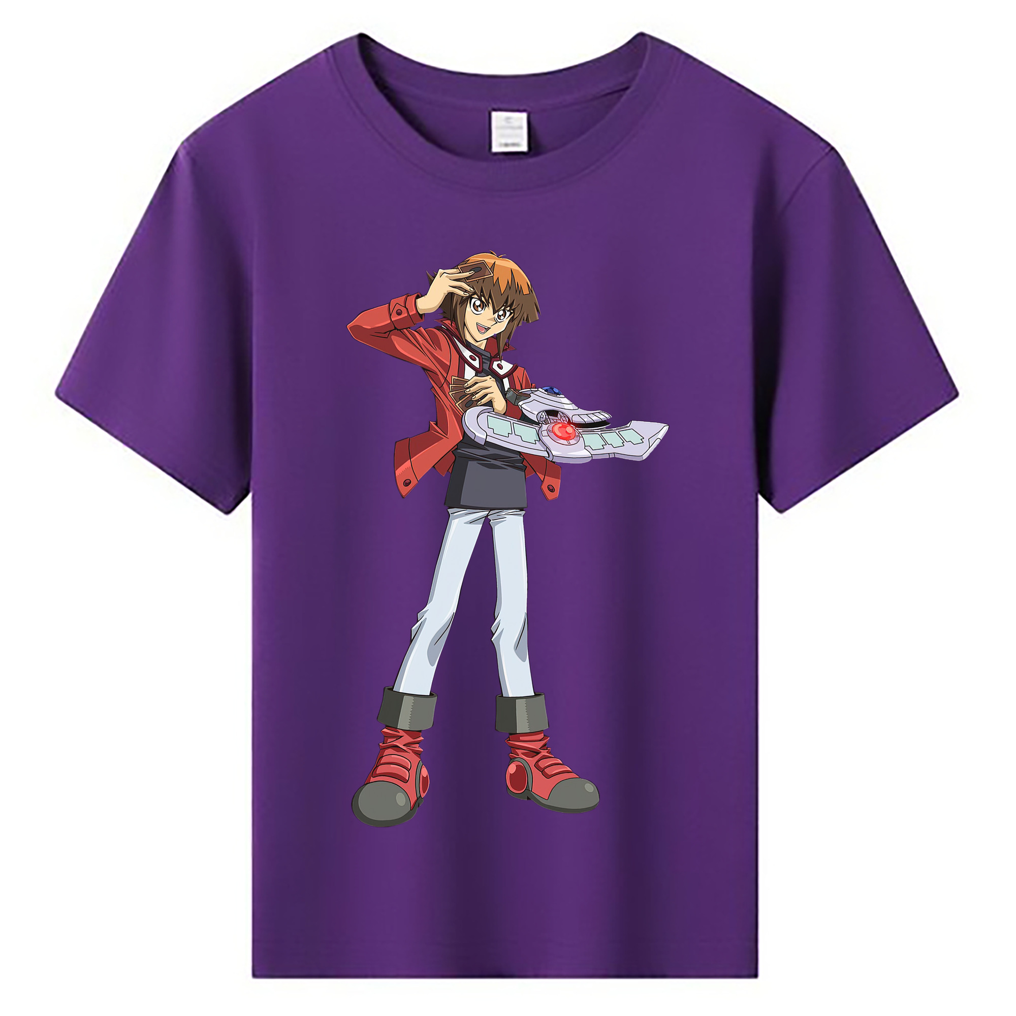 （画像用） 遊☆戯☆王 Yu-Gi-Oh! 綿100％キッズTシャツ（フロントプリント）