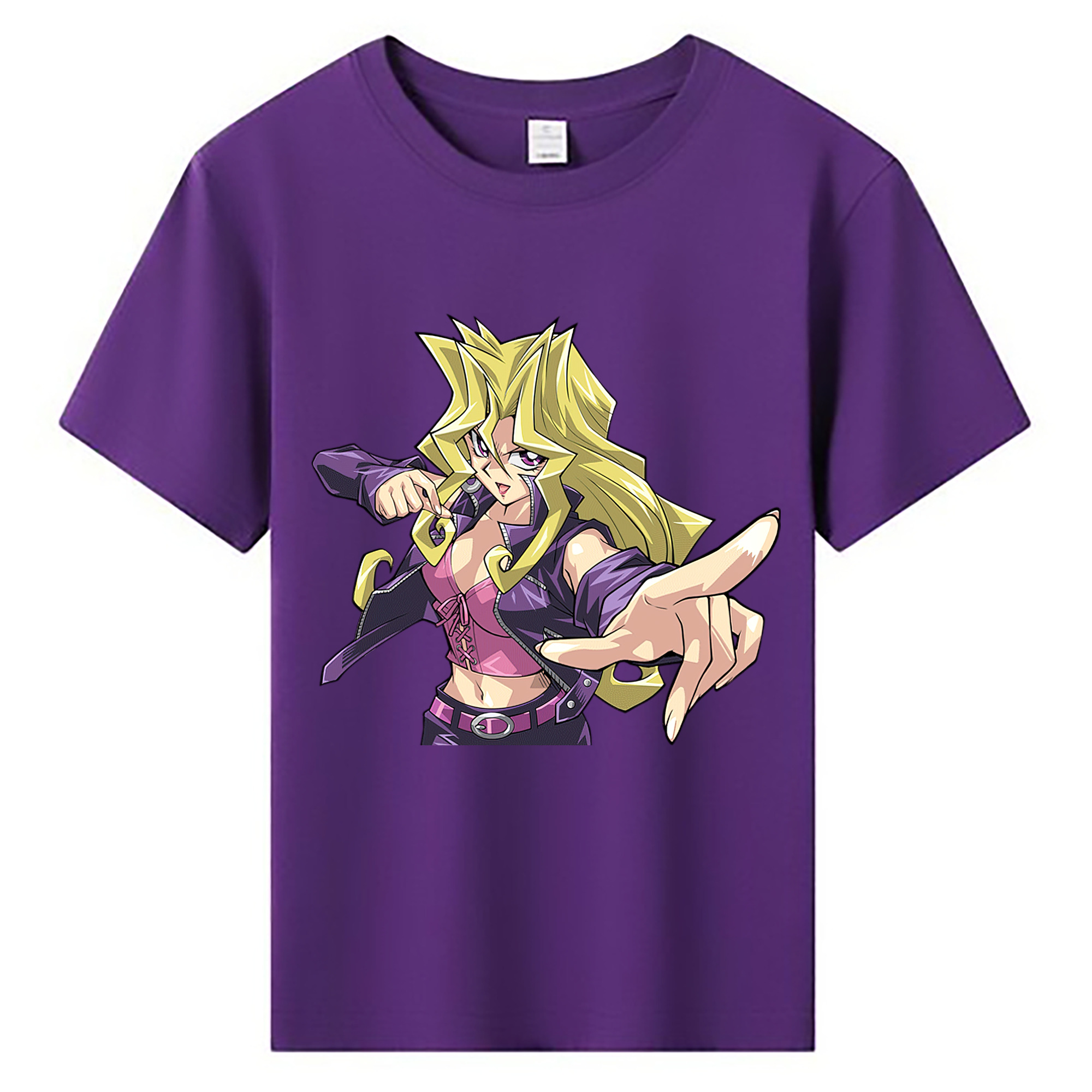 （画像用） 遊☆戯☆王 Yu-Gi-Oh! 綿100％キッズTシャツ（フロントプリント）