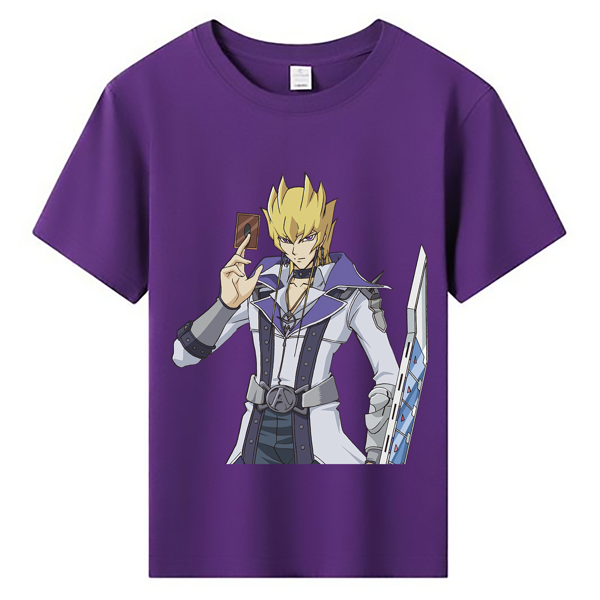 （画像用） 遊☆戯☆王 Yu-Gi-Oh! 綿100％キッズTシャツ（フロントプリント）