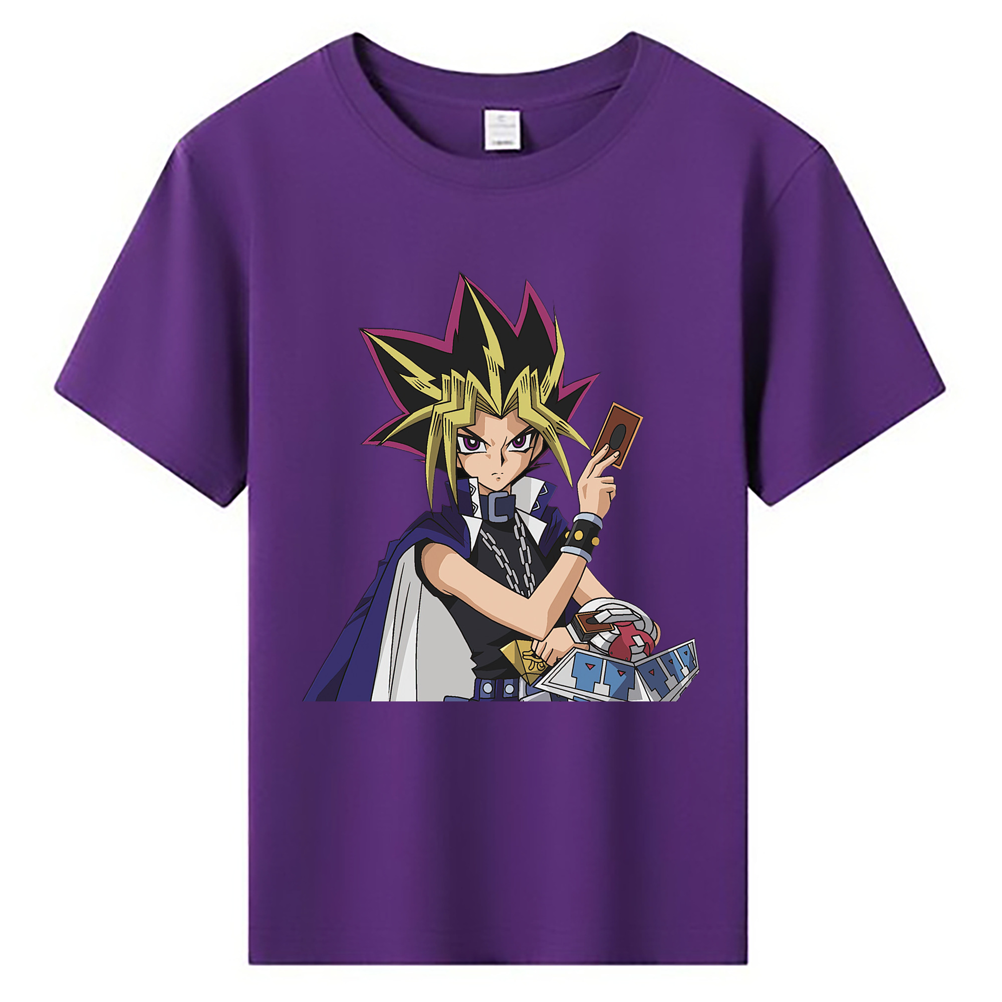 （画像用） 遊☆戯☆王 Yu-Gi-Oh! 綿100％キッズTシャツ（フロントプリント）
