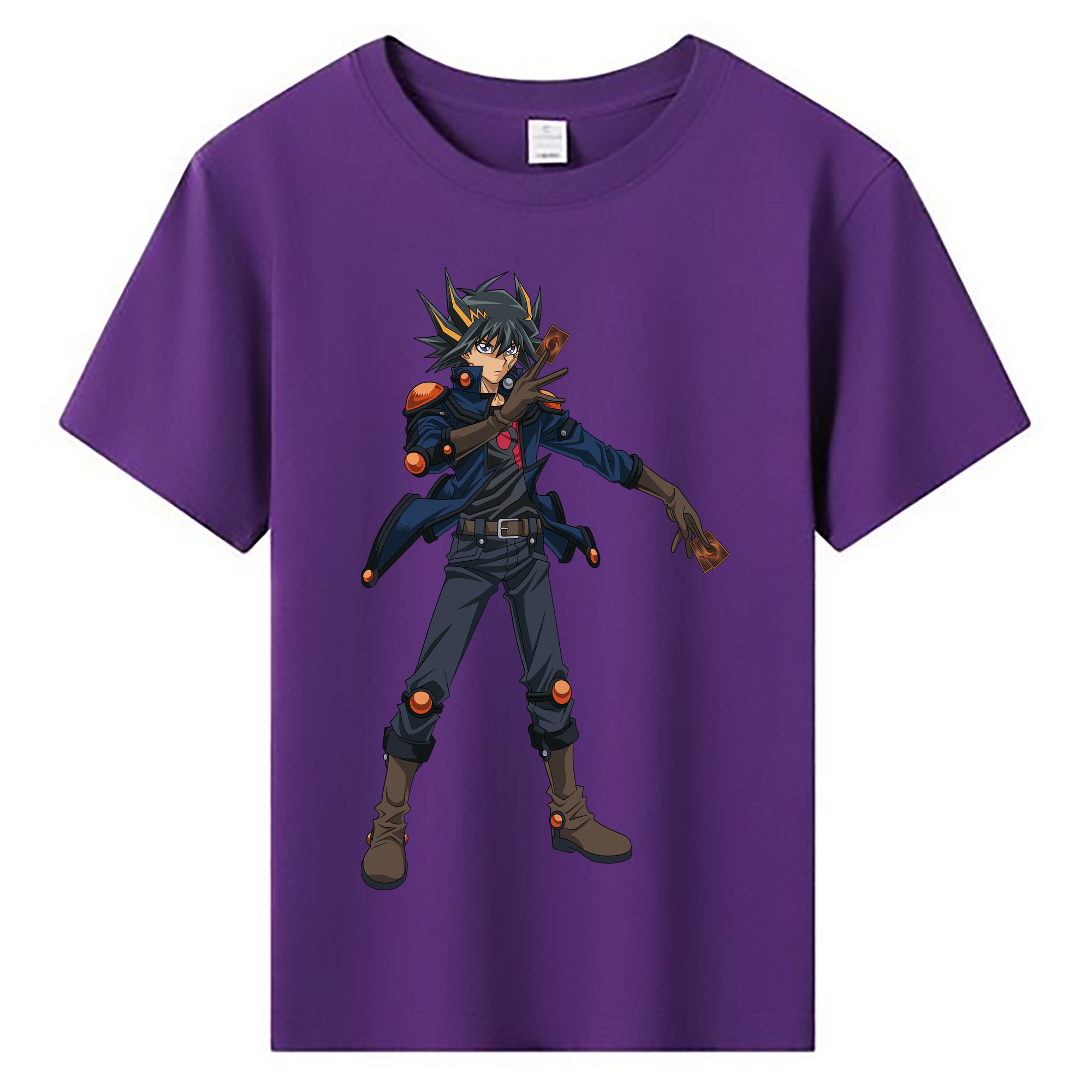 （画像用） 遊☆戯☆王 Yu-Gi-Oh! 綿100％キッズTシャツ（フロントプリント）