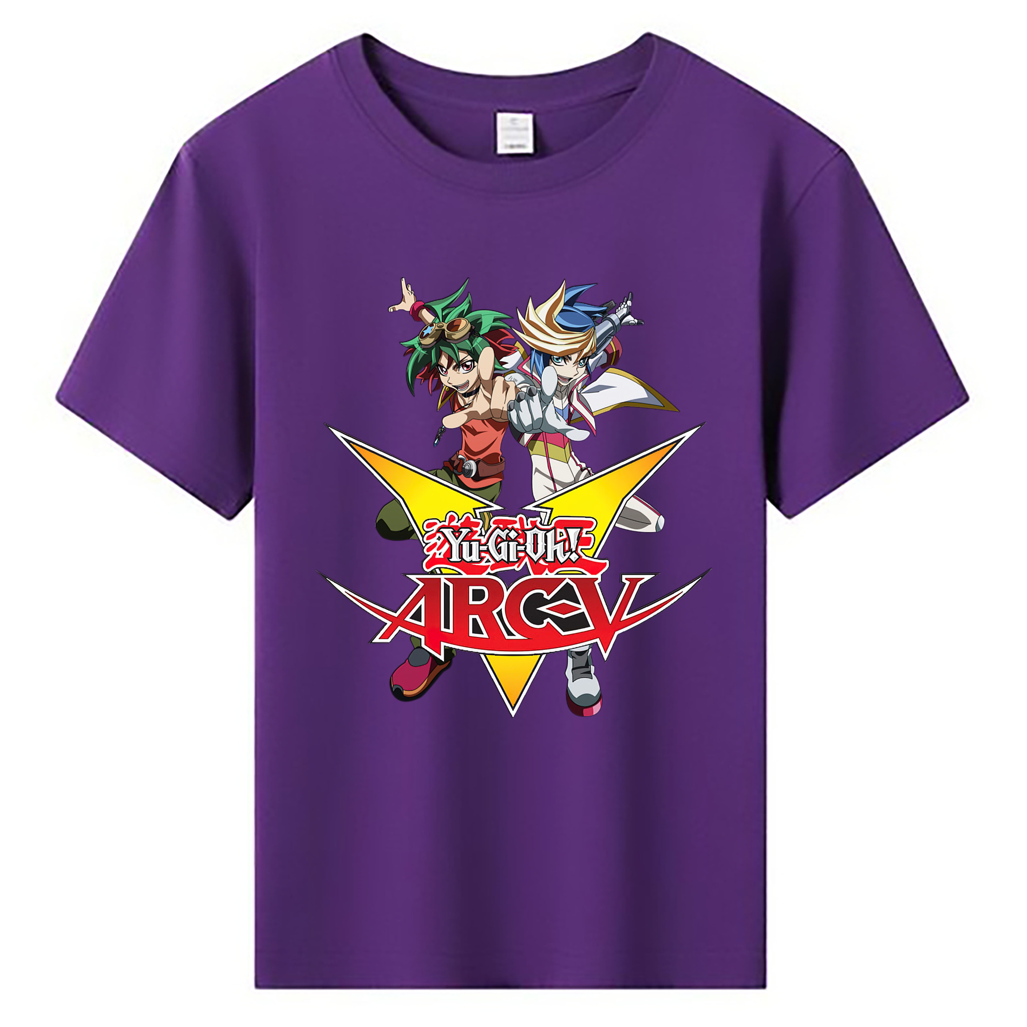 （画像用） 遊☆戯☆王 Yu-Gi-Oh! 綿100％キッズTシャツ（フロントプリント）