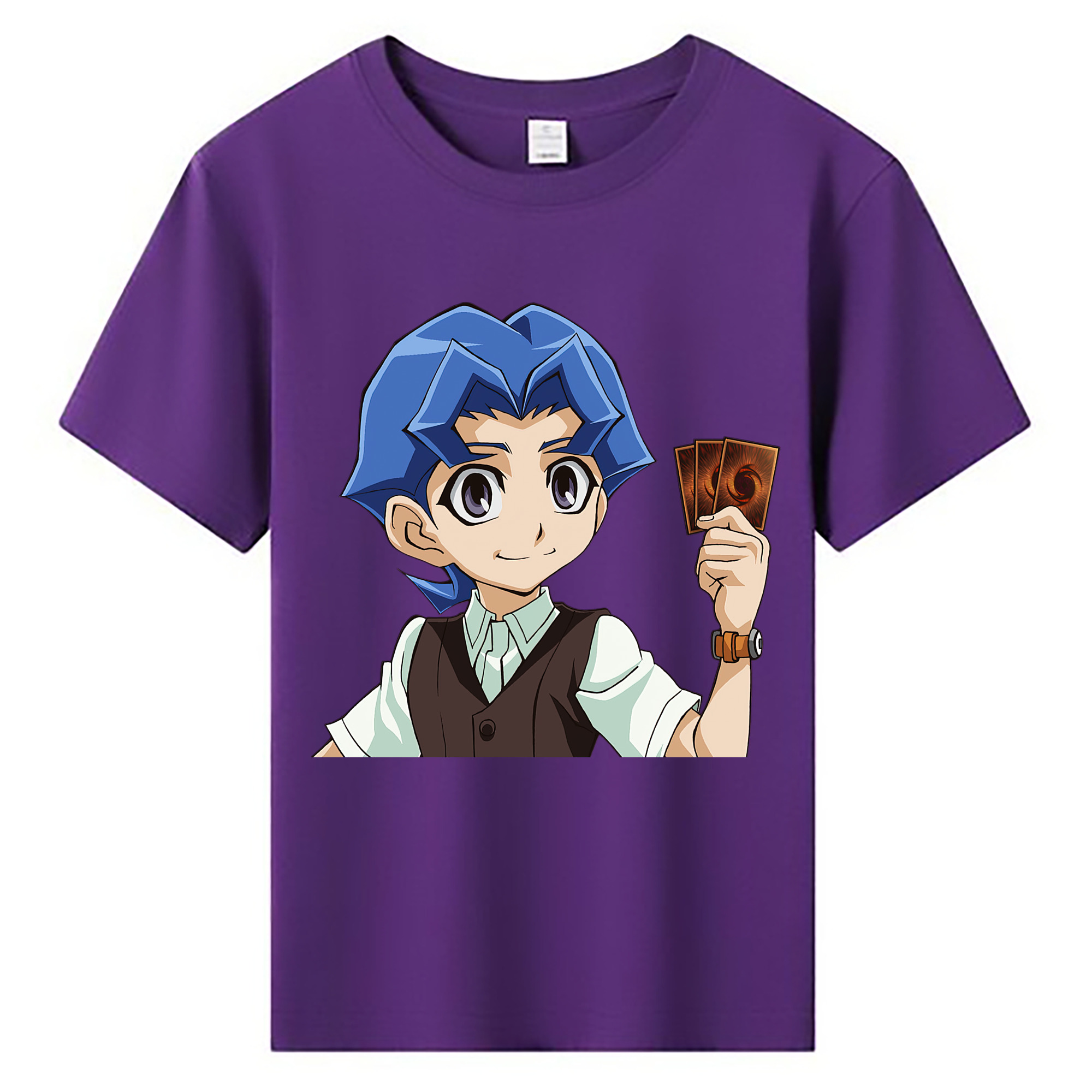 （画像用） 遊☆戯☆王 Yu-Gi-Oh! 綿100％キッズTシャツ（フロントプリント）