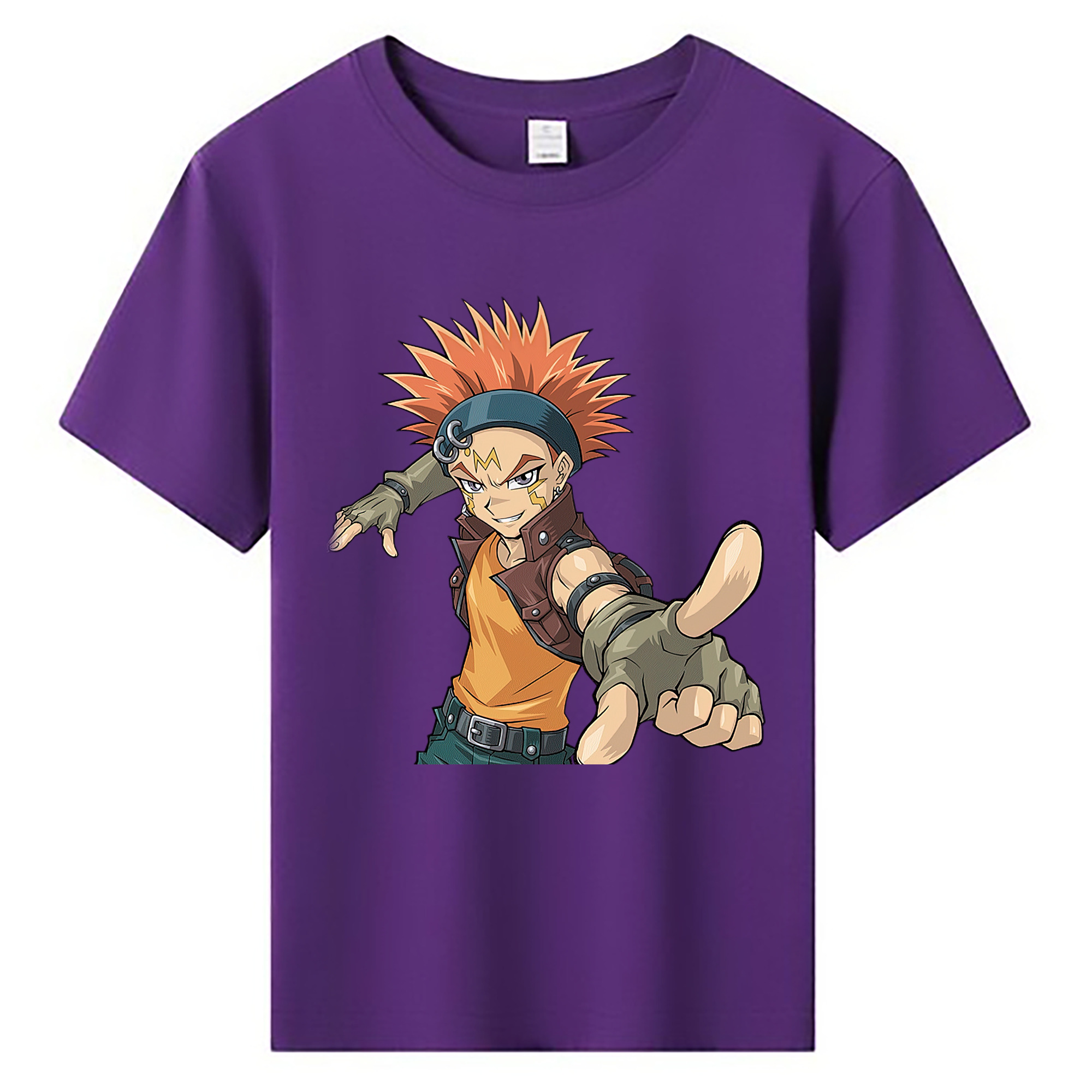 （画像用） 遊☆戯☆王 Yu-Gi-Oh! 綿100％キッズTシャツ（フロントプリント）
