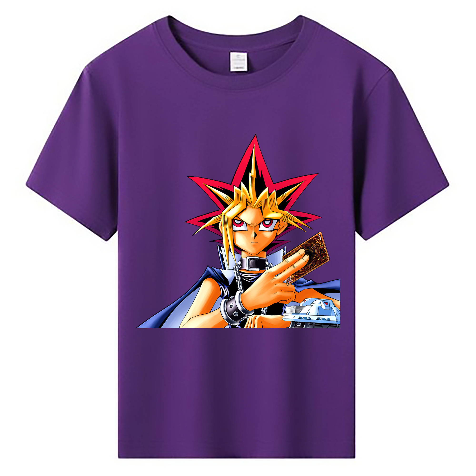 （画像用） 遊☆戯☆王 Yu-Gi-Oh! 綿100％キッズTシャツ（フロントプリント）
