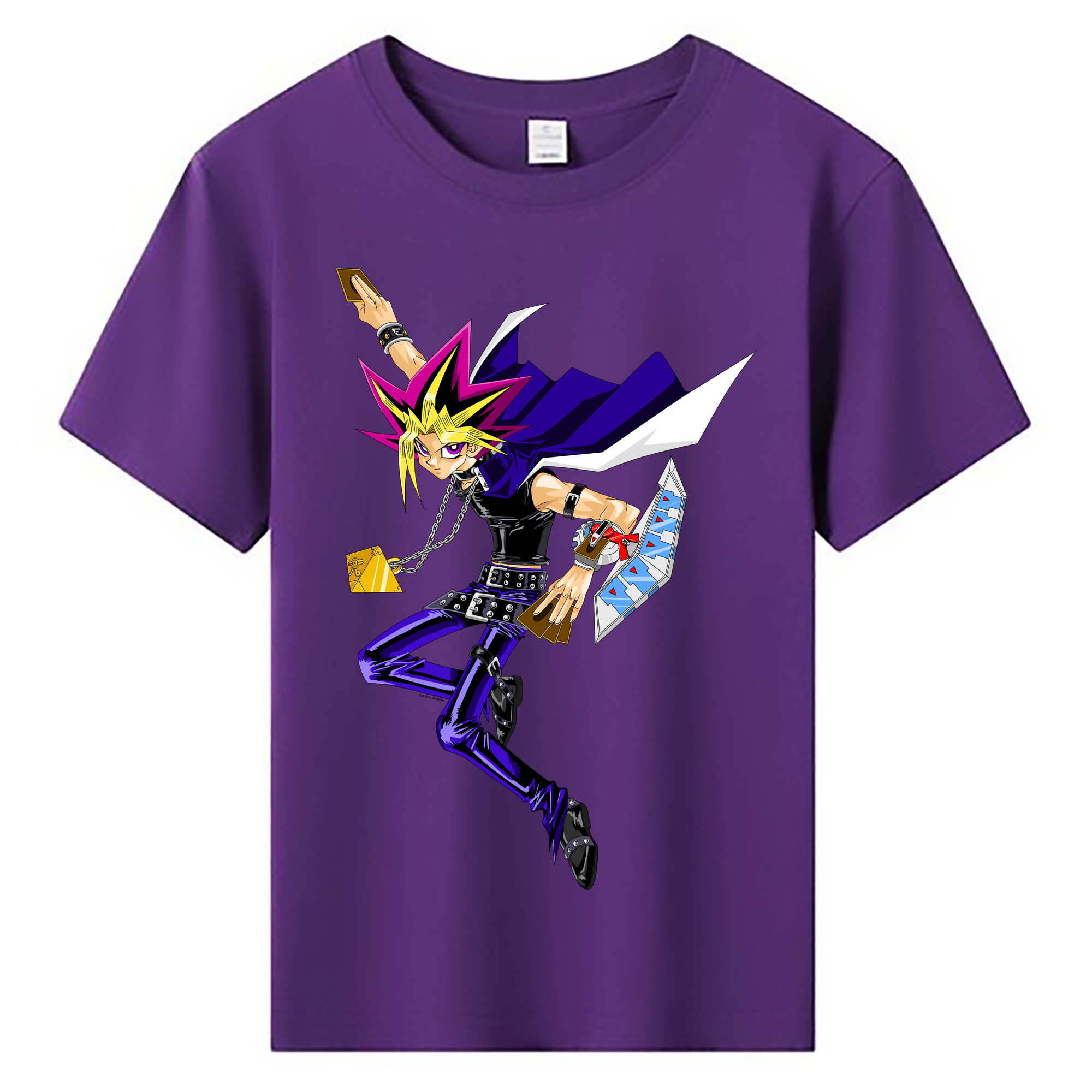 （画像用） 遊☆戯☆王 Yu-Gi-Oh! 綿100％キッズTシャツ（フロントプリント）